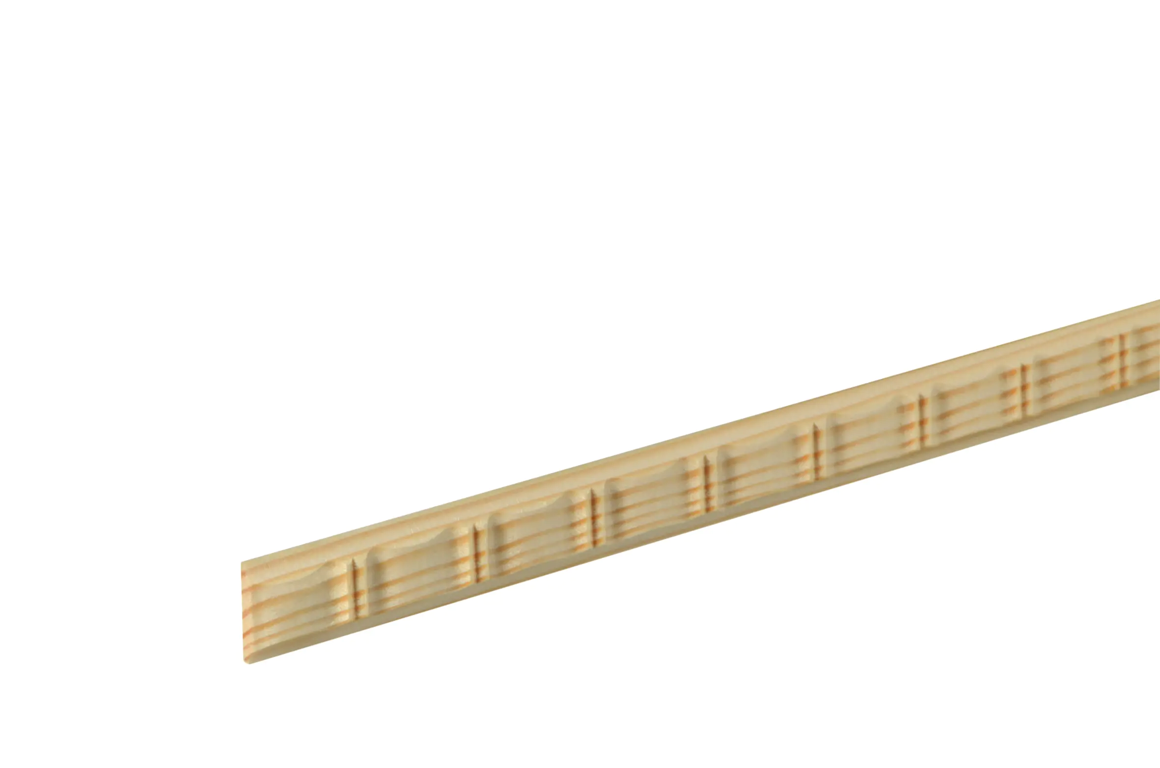 Neuhofer Schnitzleiste 240 cm x 24 x 6 mm natur