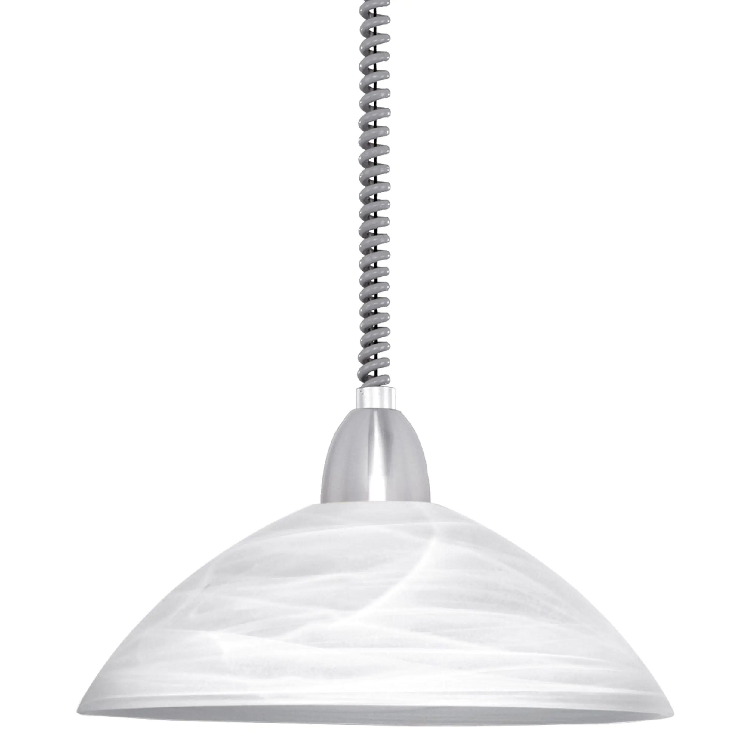 Eglo Pendelleuchte Lord 2 weiß grau 36 x 110 cm E27 Eglo Pendelleuchte Lord 2 weiß grau 36 x 110 cm E27