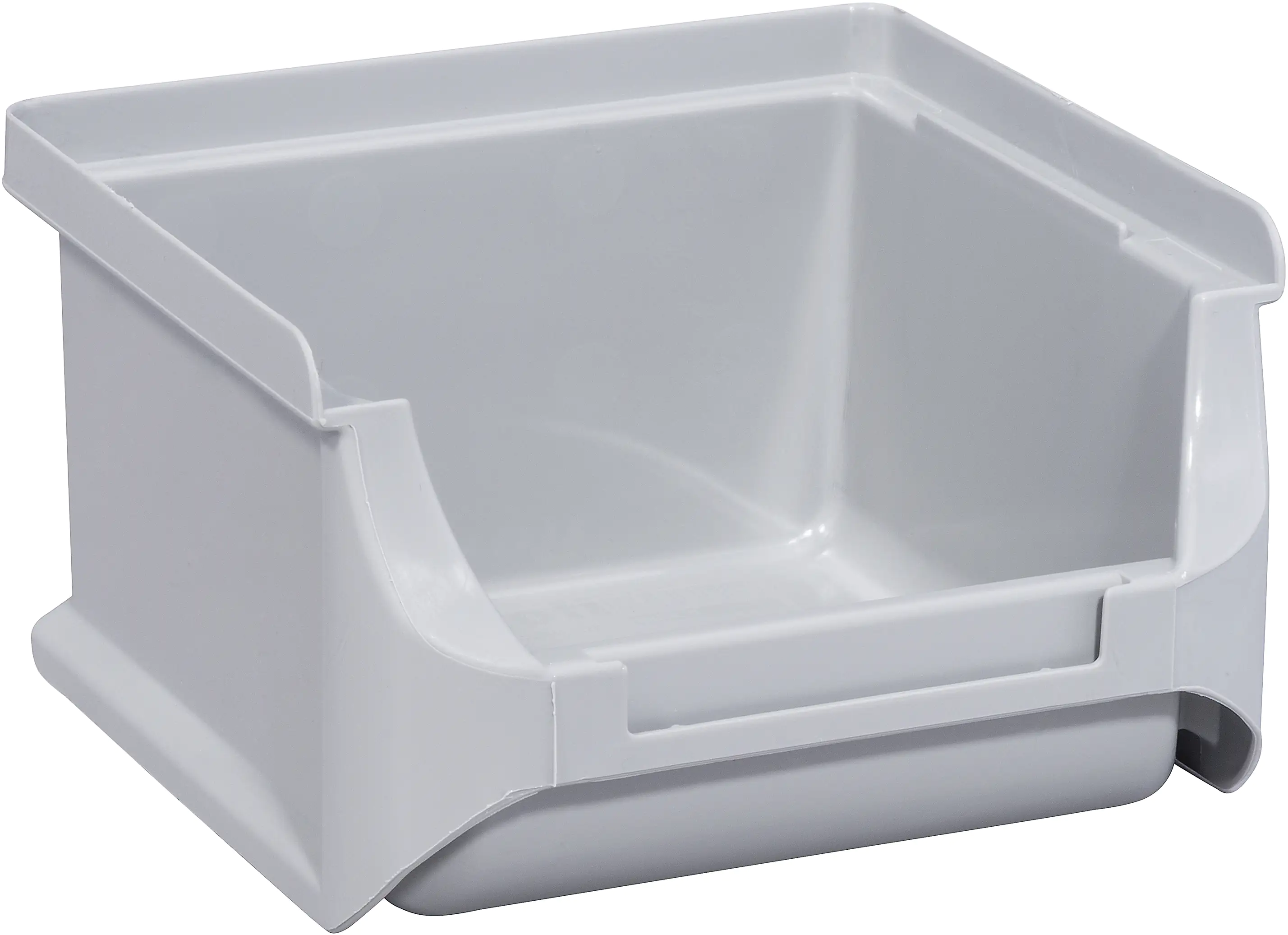 Allit Stapelsichtbox ProfiPlus Box 1 10 x 10 x 6 cm grau Allit Stapelsichtbox ProfiPlus Box 1 10 x 10 x 6 cm grau
