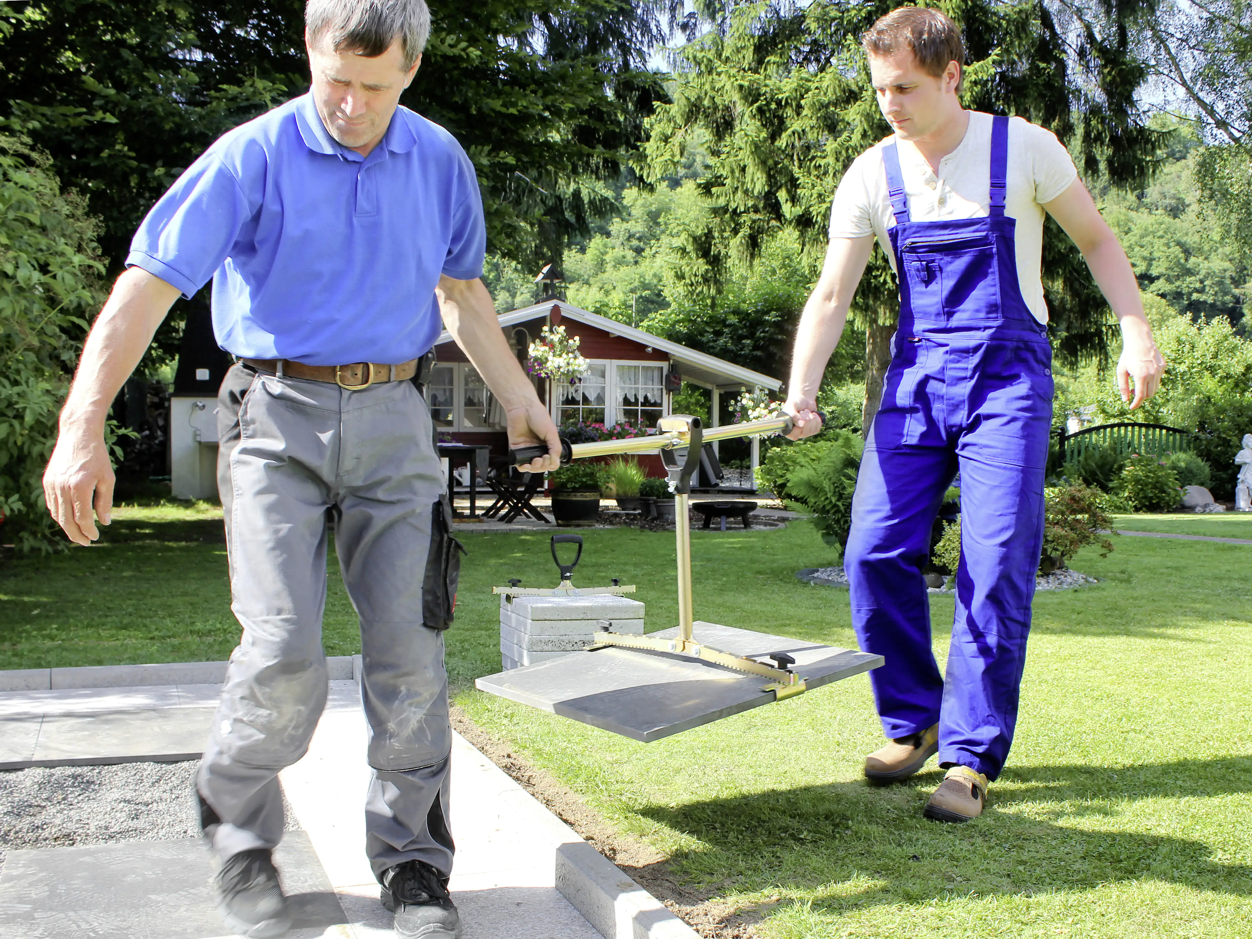 Langfit Tragarm für Plattenheber bis 60 kg für 2 Personen