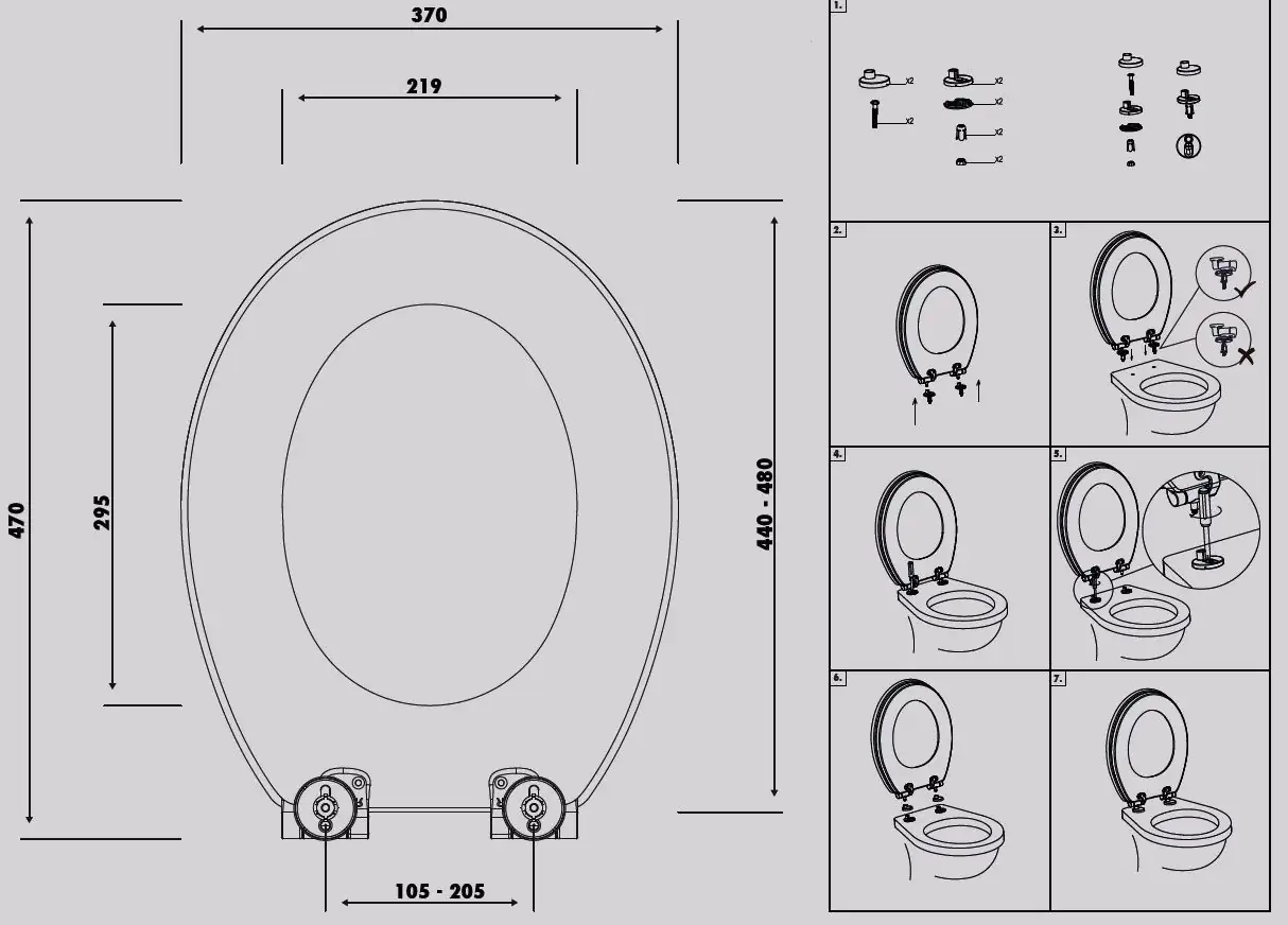 Primaster WC-Sitz mit Absenkautomatik Stone weiß Primaster WC-Sitz mit Absenkautomatik Stone weiß
