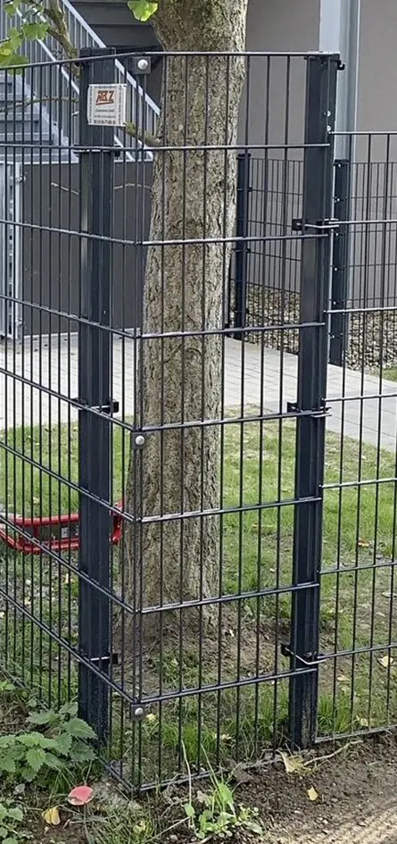 ABZ Gittermatten-Befestigung U-Bügel für 60/40 Pfosten 3er Set ABZ Gittermatten-Befestigung U-Bügel für 60/40 Pfosten 3er Set