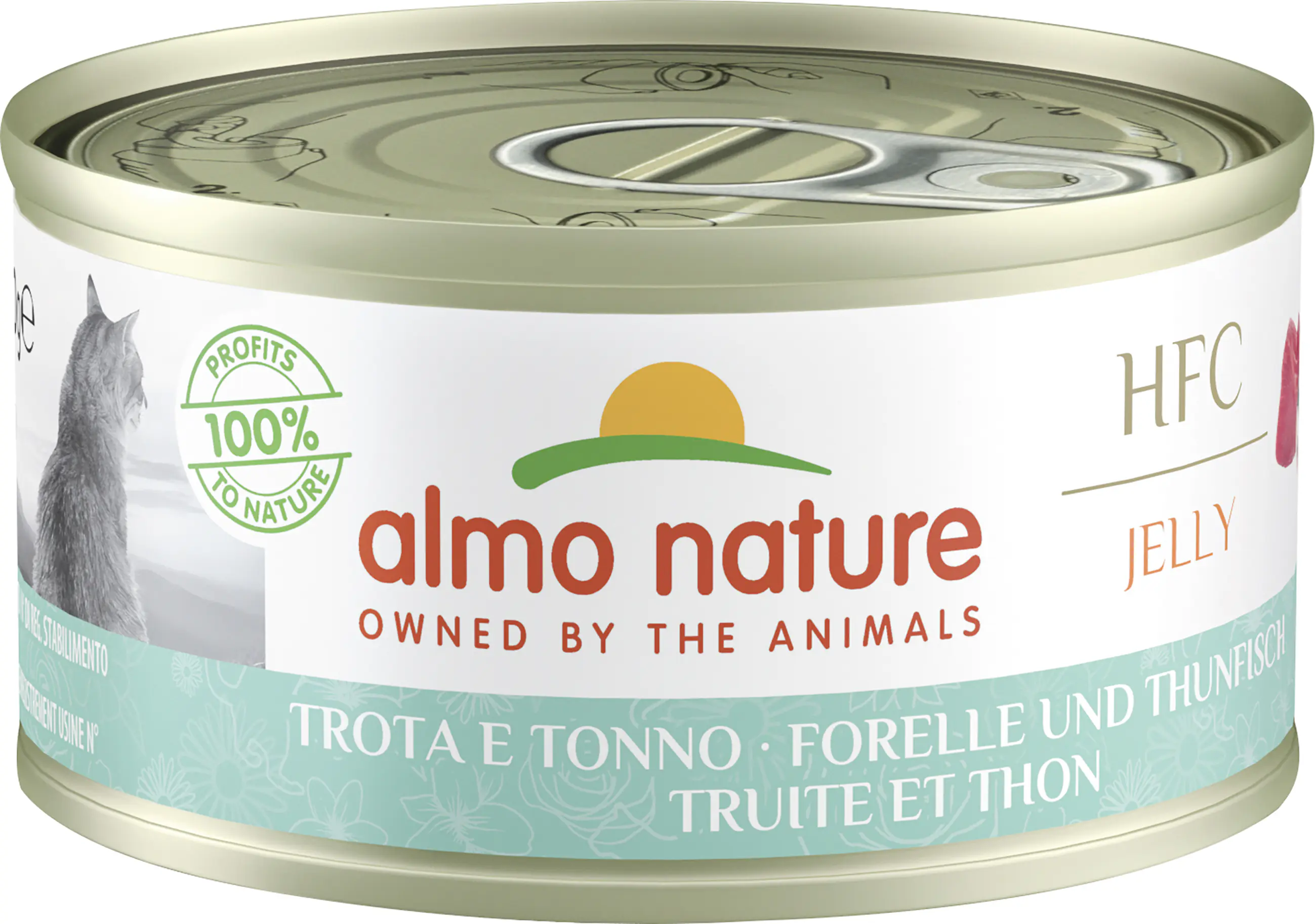 Almo Nature Katzennassfutter 70 g Forelle-Thunfisch Almo Nature Katzennassfutter 70 g Forelle-Thunfisch