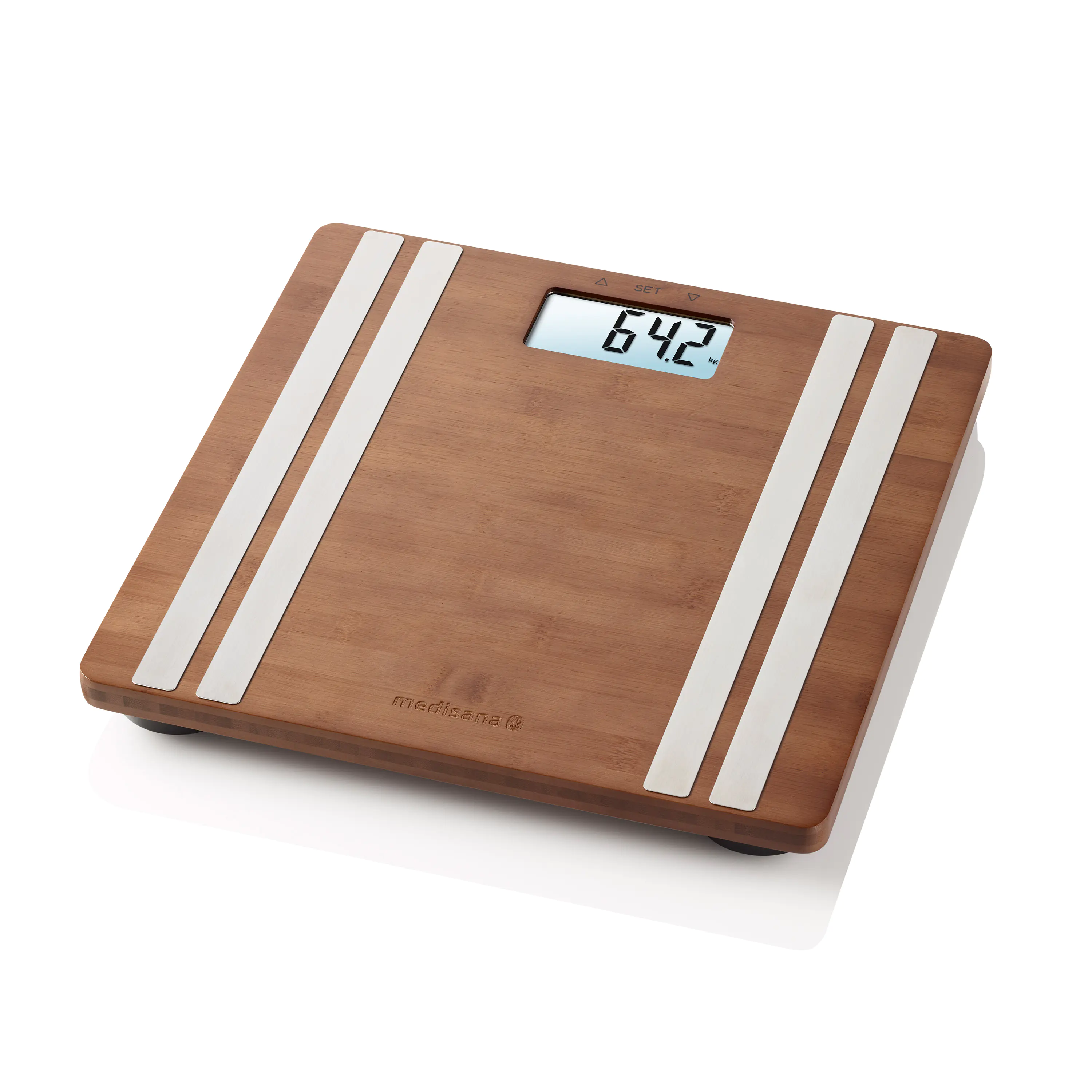 Medisana  Personen Waage BS 552 Connect Bambus Dunkel