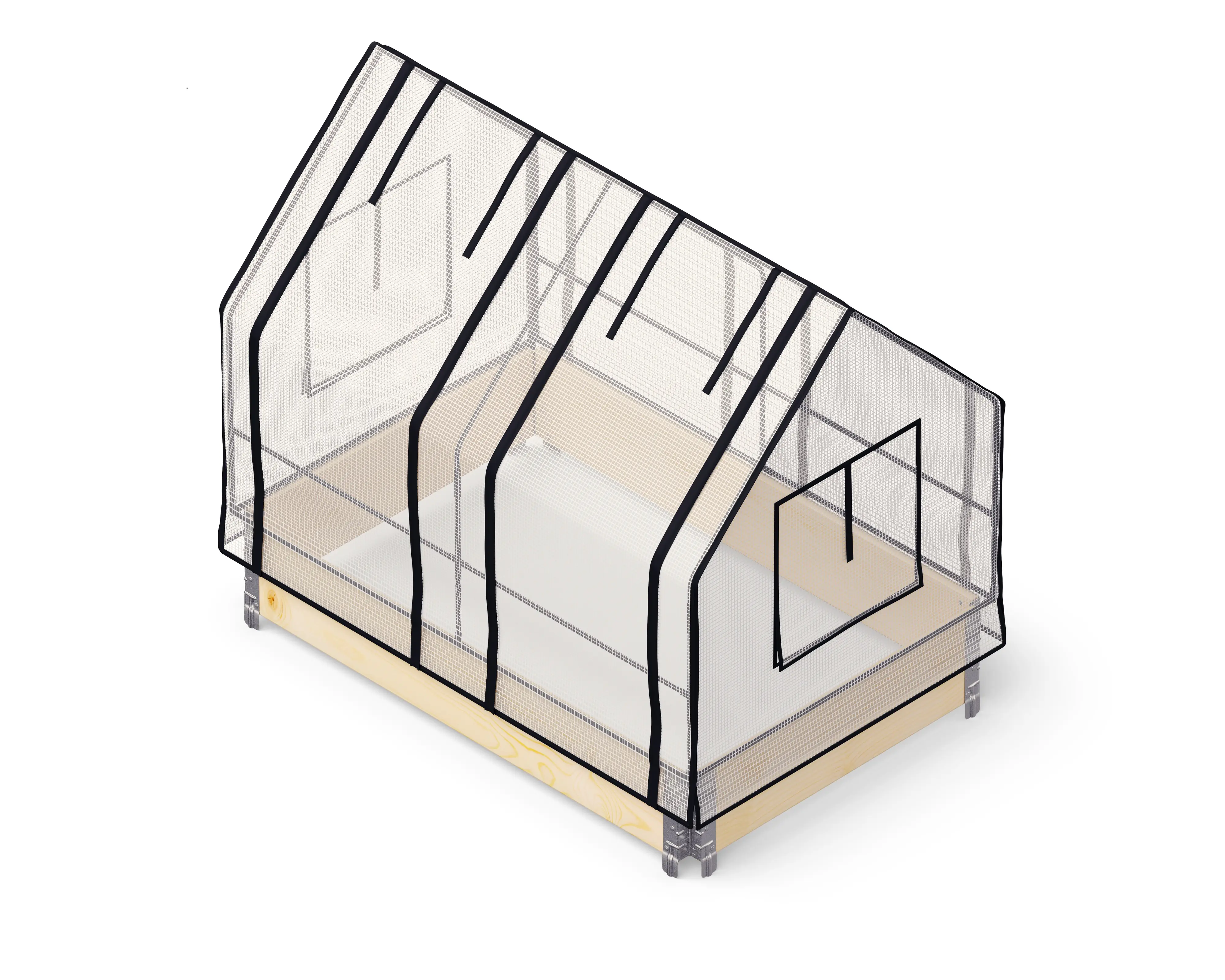 Upyard Hochbeet-Abdeckung Premium 120 x 92 cm