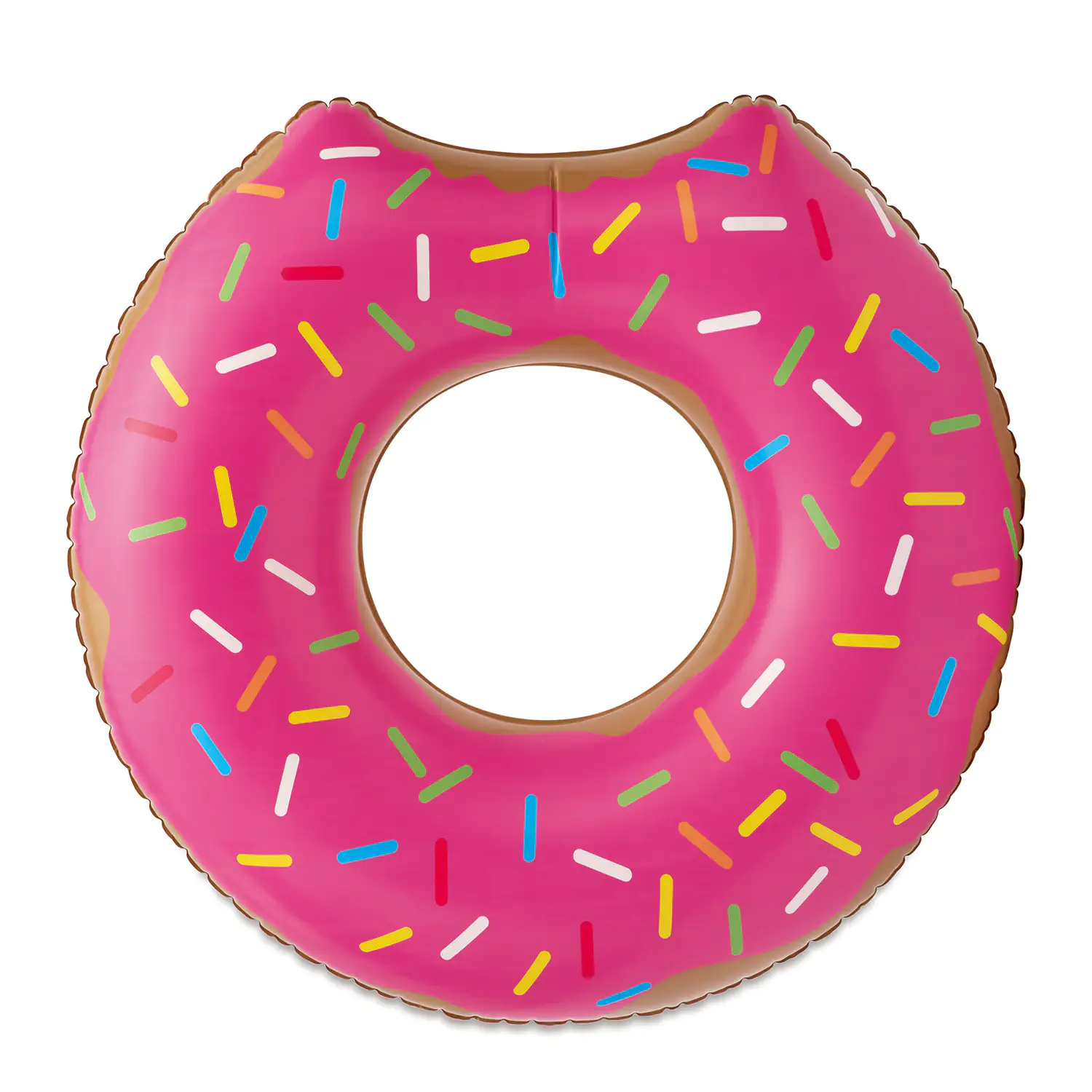 Summer Waves Schwimmring Erdbeer Donut 89 cm x 84 cm x 23 cm
