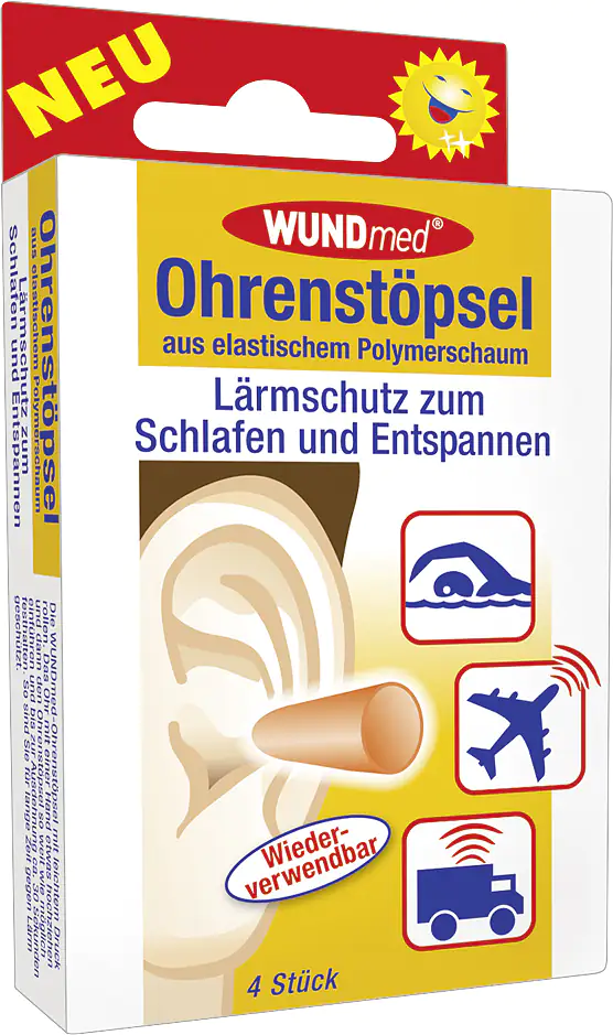 Wundmed Ohrenstöpsel 4 Stück