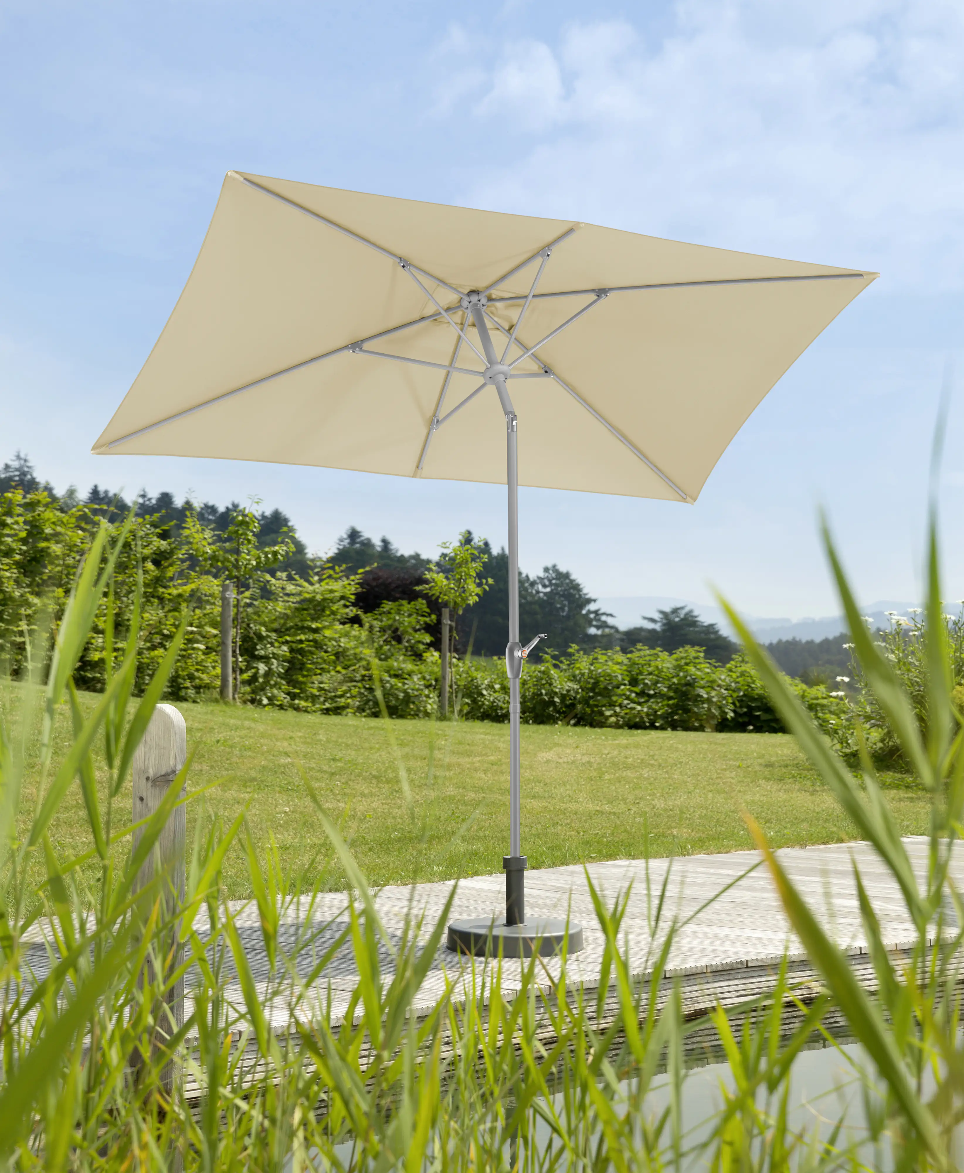 Schneider Sonnenschirm Porto natur 300 x 200 cm Schneider Sonnenschirm Porto natur 300 x 200 cm