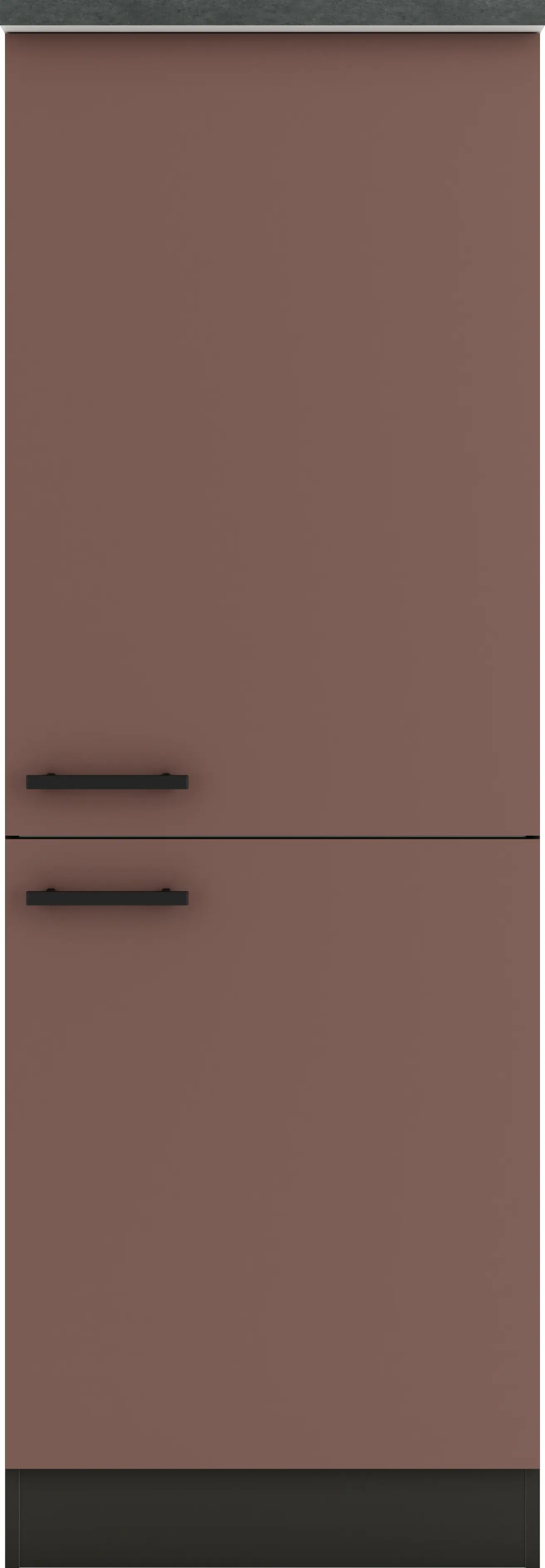 Optifit Midischrank Nizza 407 rostrot/anthrazit matt 60 cm