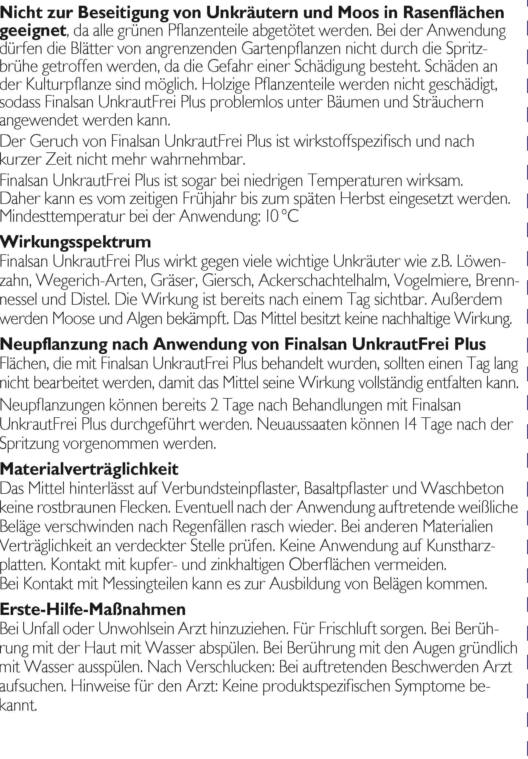 Finalsan UnkrautfreiPlus 500 ml