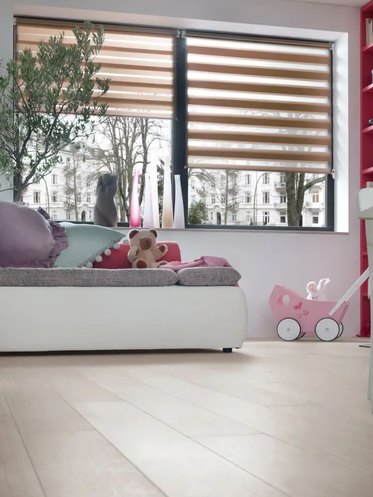 Gardinia EasyFix Doppelrollo mocca 90 x 220 cm