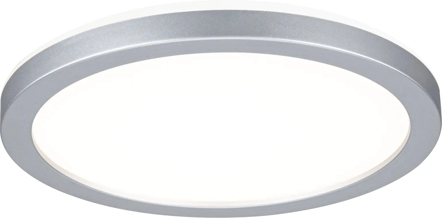 Paulmann LED Panel Atria Shine chrom-matt Ø 19 cm warmweiß