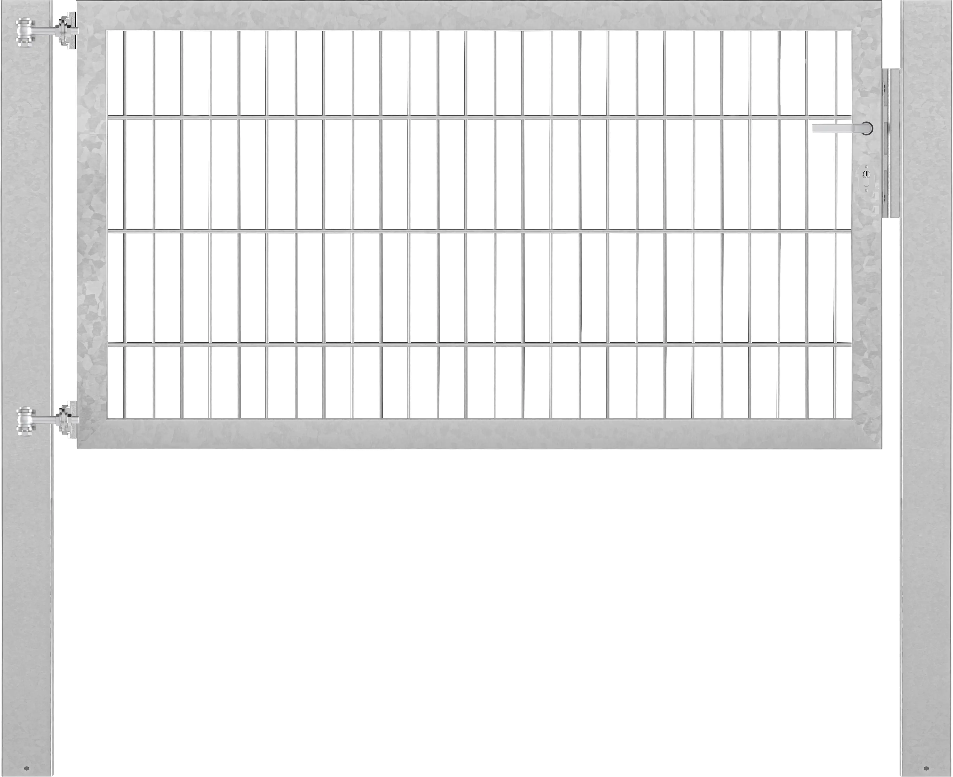 Alberts Einzeltor Flexo Plus feuerverzinkt 150 x 80 cm