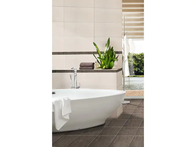 Wandfliese Philippa 30 x 60 cm weiß-grau