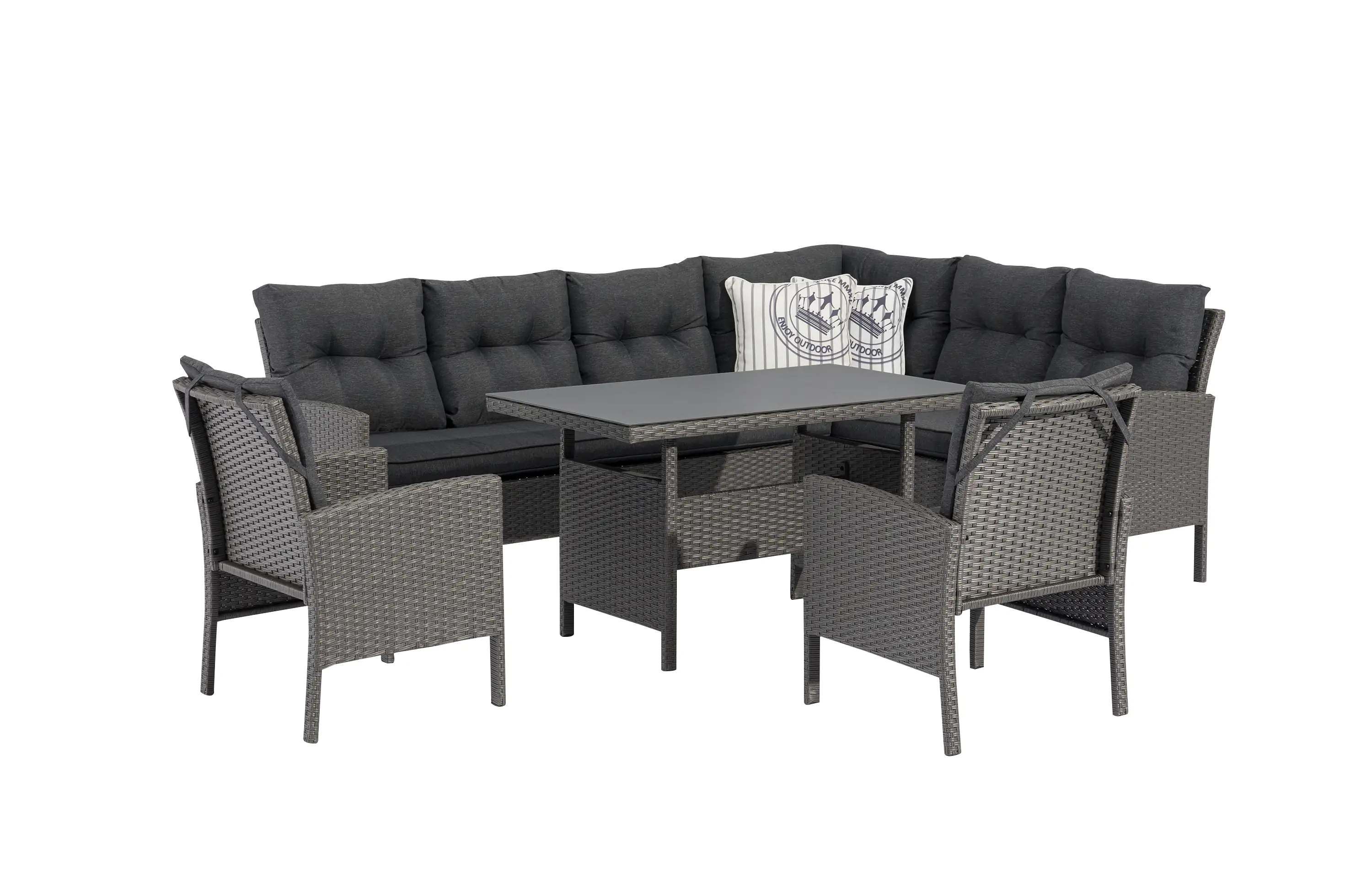 TrendLine Dining Lounge Set Rom 5-teilig XL inkl. 2 x Sessel TrendLine Dining Lounge Set Rom 5-teilig XL inkl. 2 x Sessel