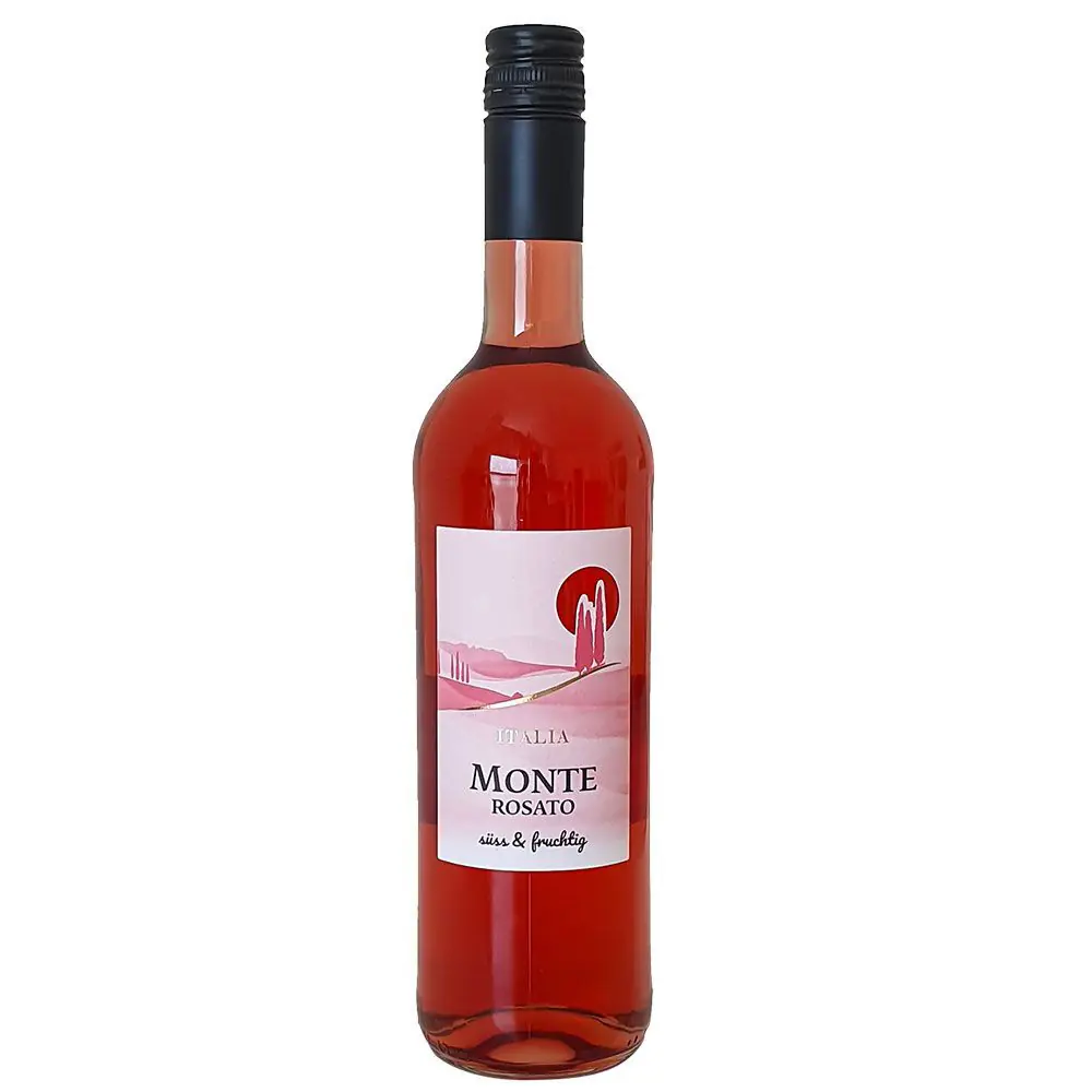 Monte Rosato Rose Italien lieblich 0,75l