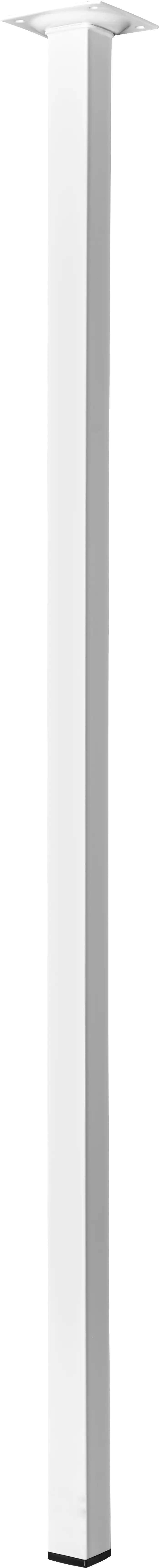 Hettich Tischbein 80 x 2,5 x 2,5 cm Stahl weiß - 1 Stück Hettich Tischbein 80 x 2,5 x 2,5 cm Stahl weiß - 1 Stück