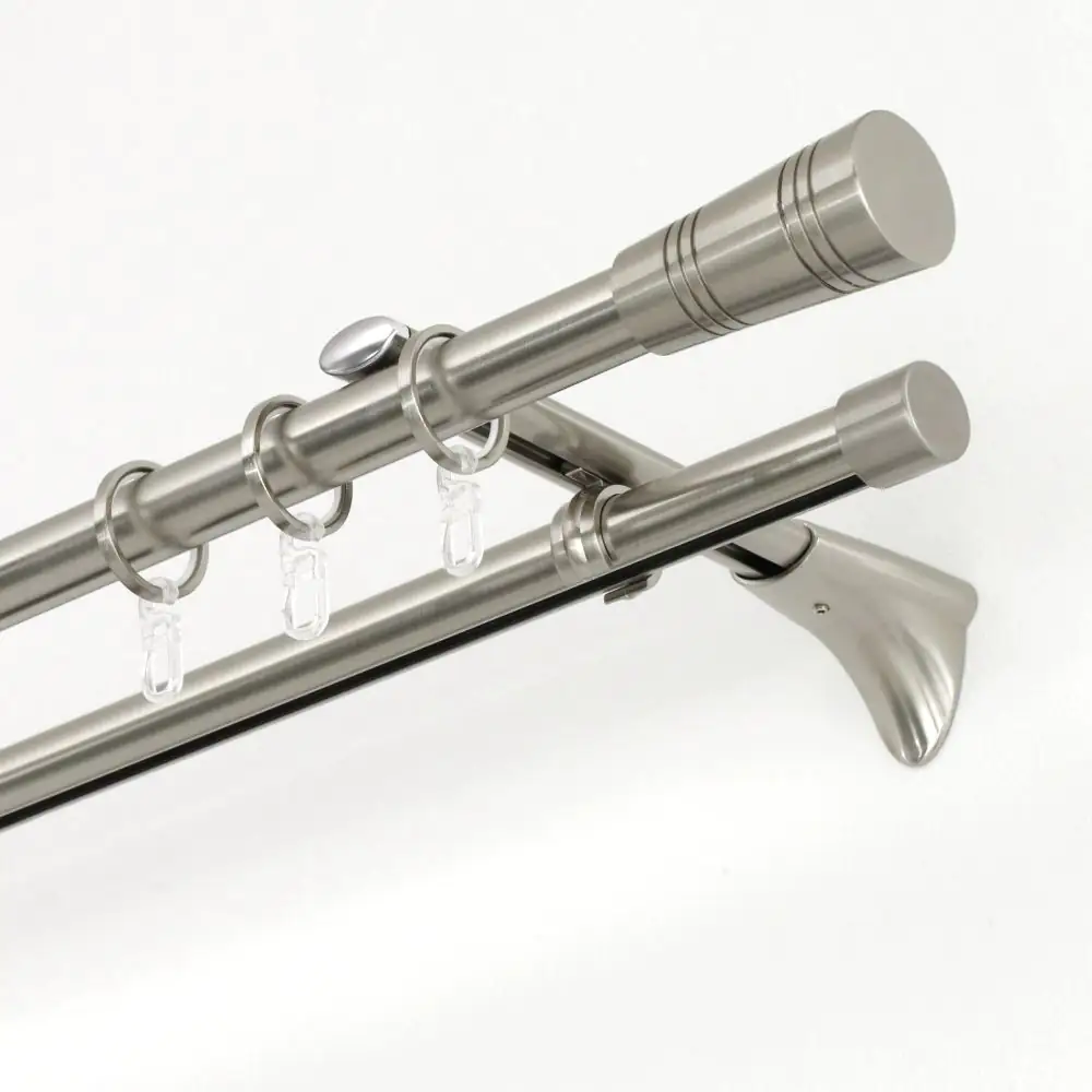 Gardinia Endknopf Apollo zu Stilprogramm Chicago, Ø 20 mm edelstahl-optik Gardinia Endknopf Apollo zu Stilprogramm Chicago, Ø 20 mm edelstahl-optik