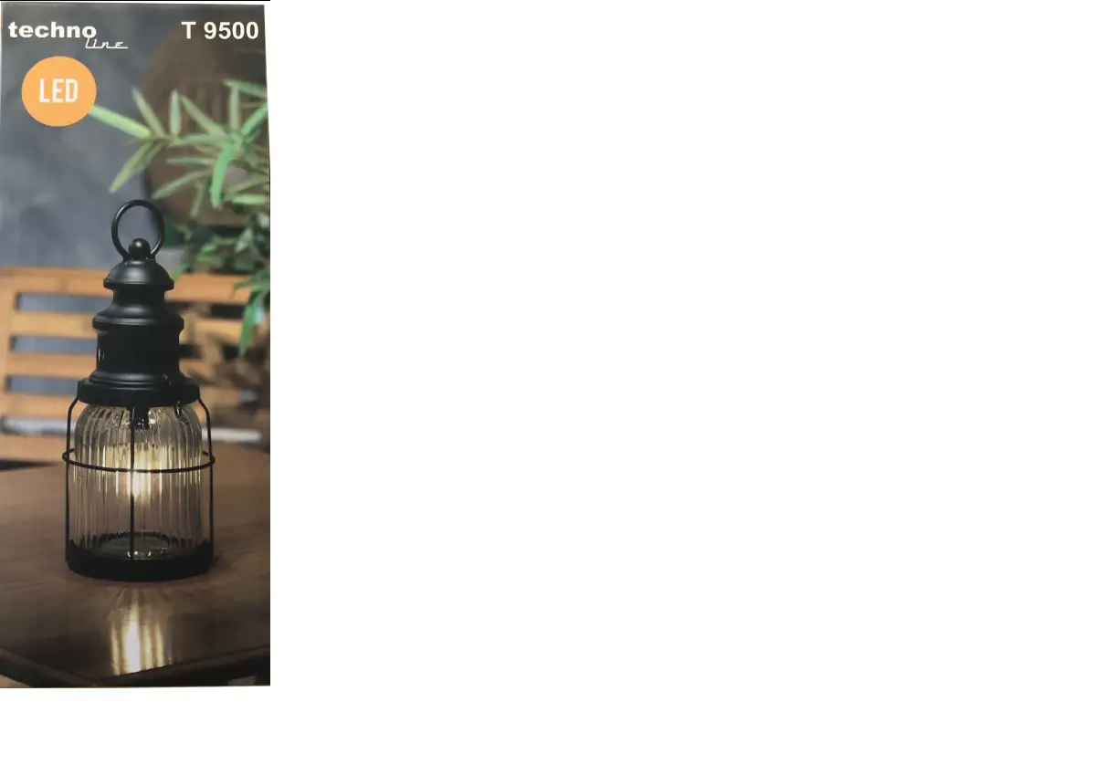 Proficell LED Laterne Windlicht-Design