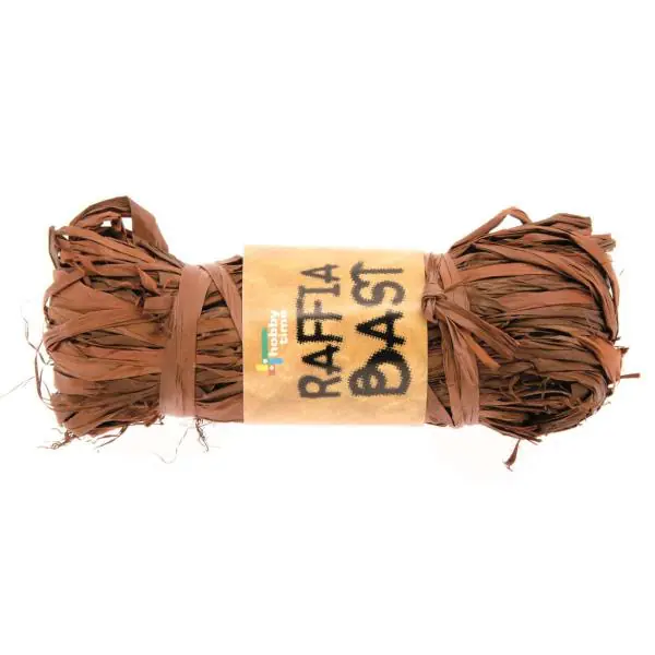 Glorex Raffia-Bast zimt, 50 g