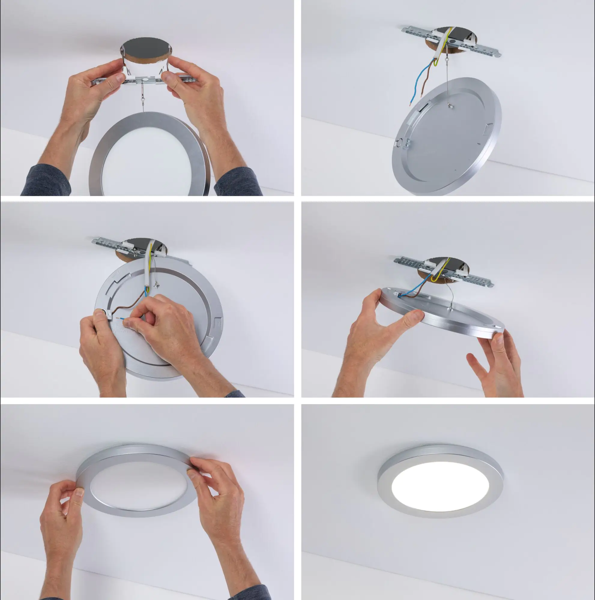 Paulmann LED Einbauleuchte Cover-it schwarz 22,5 cm 16,5 W Paulmann LED Einbauleuchte Cover-it schwarz 22,5 cm 16,5 W