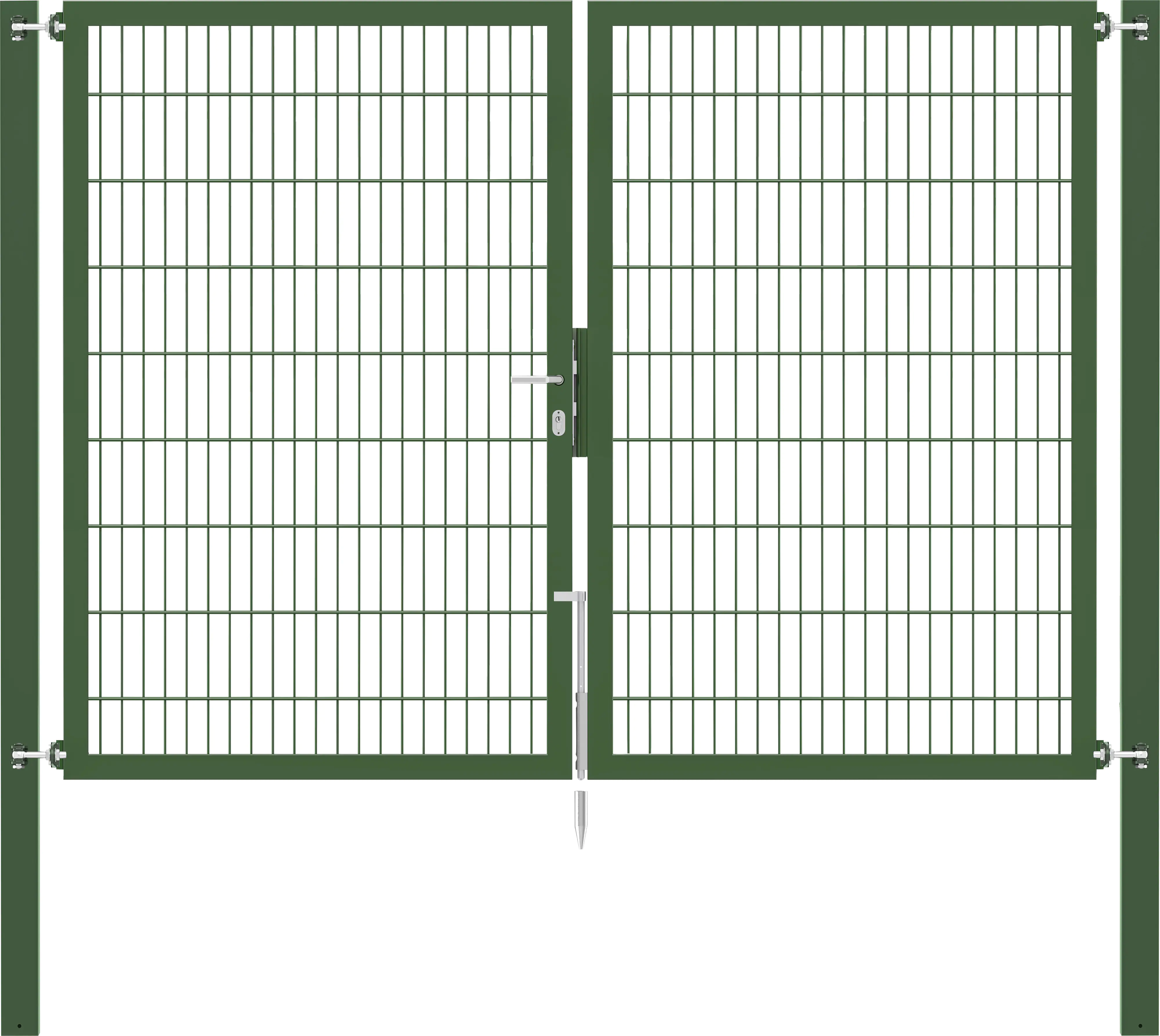 Alberts Doppeltor Flexo Plus grün 250 x 180 cm