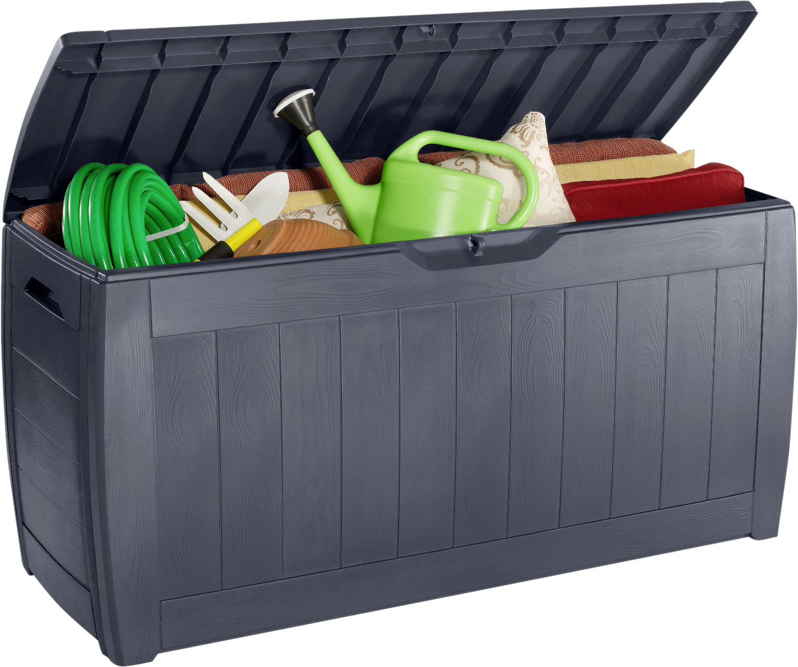 Keter Auflagenbox/Universalbox Hollywood 270 l, graphit, Keter Auflagenbox/Universalbox Hollywood 270 l, graphit,