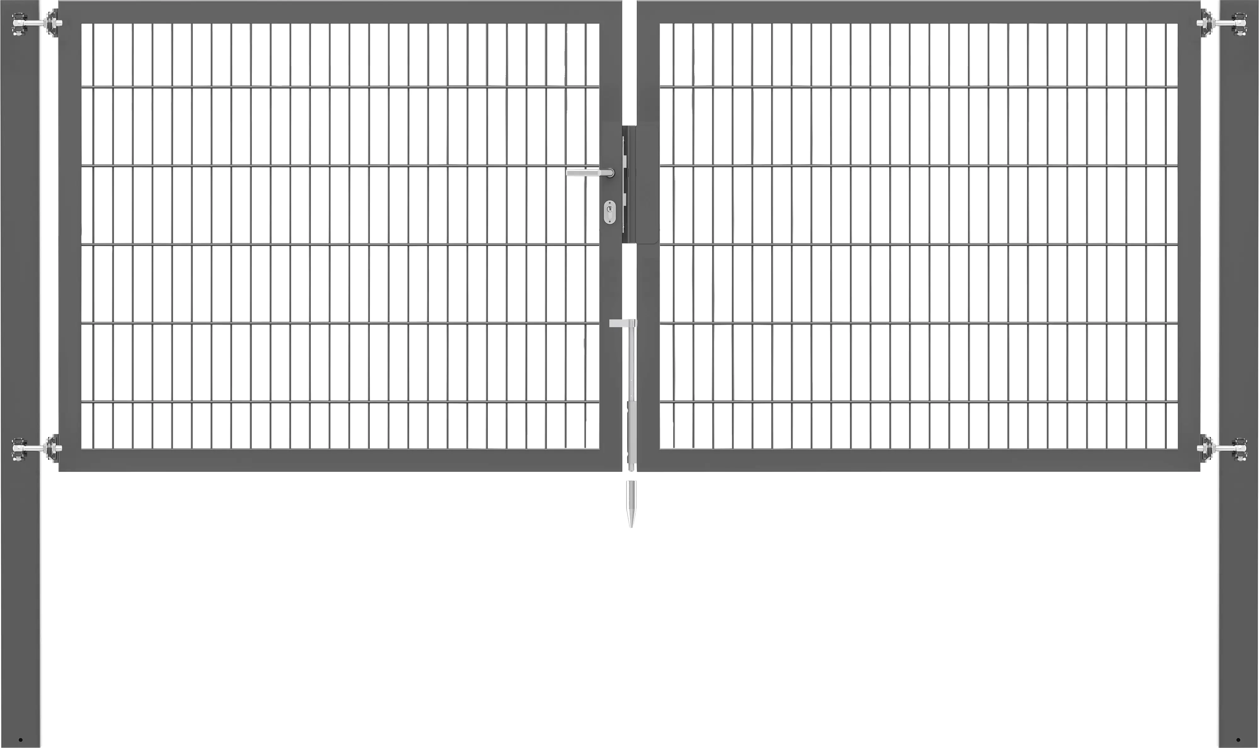 Alberts Doppeltor Flexo Plus anthrazit 300 x 120 cm