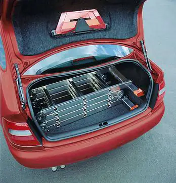 Krause Aluminium-Gelenkleiter MONTO MultiMatic mit Plattform 4,40 m