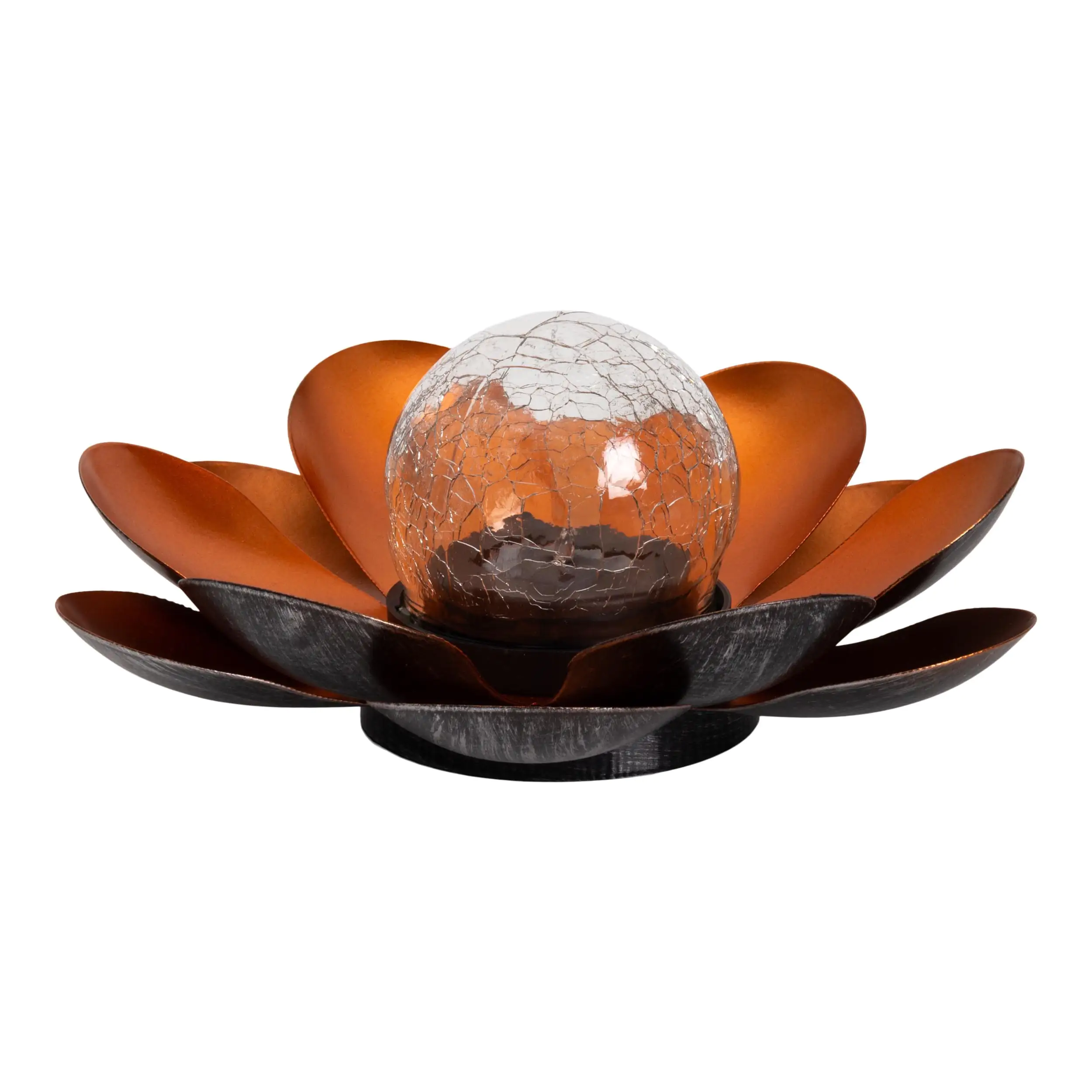 Light & More LED Solarleuchte Seerose kupfer Light & More LED Solarleuchte Seerose kupfer