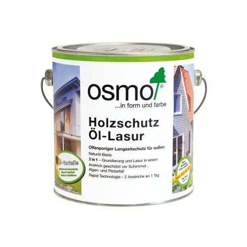 Osmo Holzschutz Öl-Lasur 2,5L mahagoni