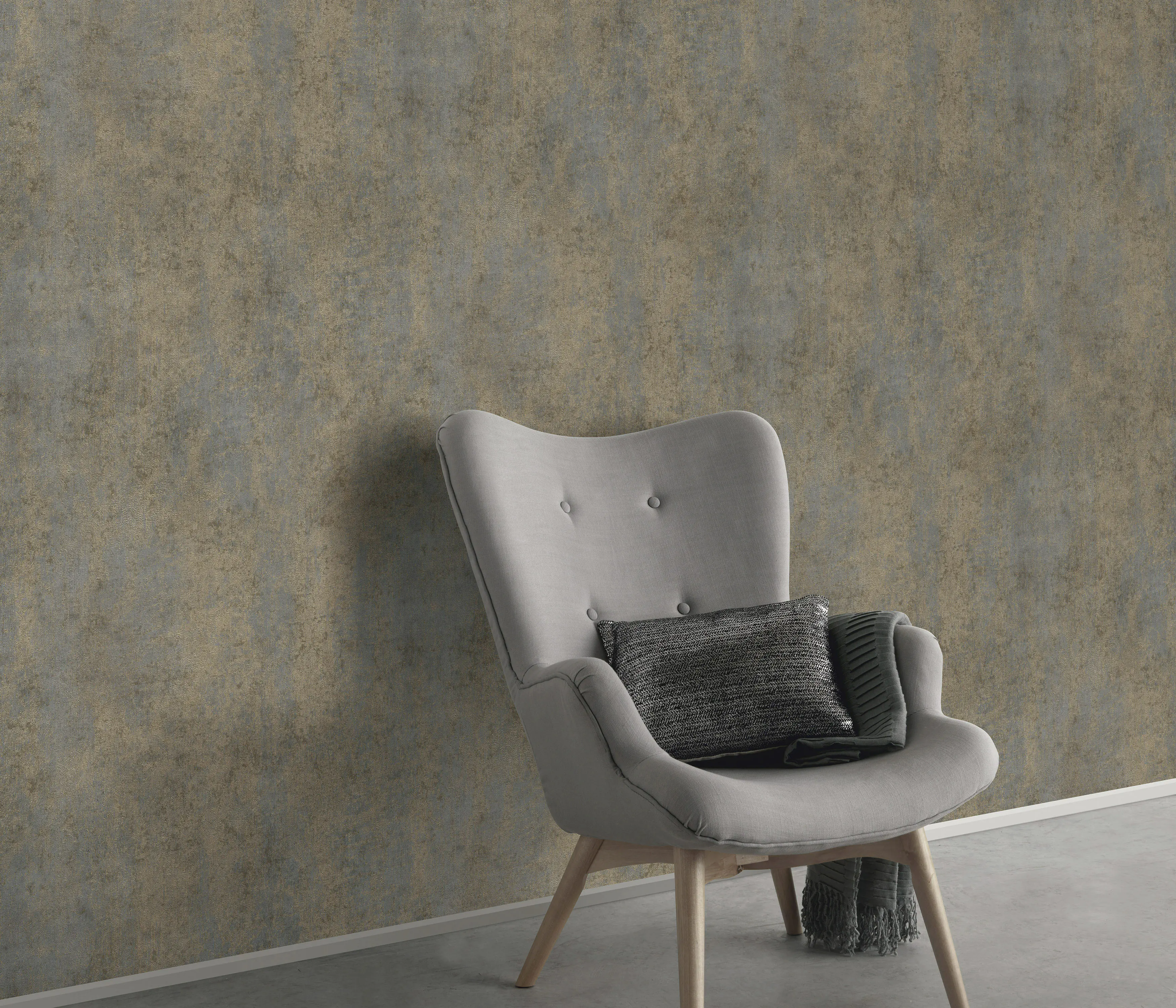 Erismann Vliestapete Putz helltaupe 10,05 x 0,53 m