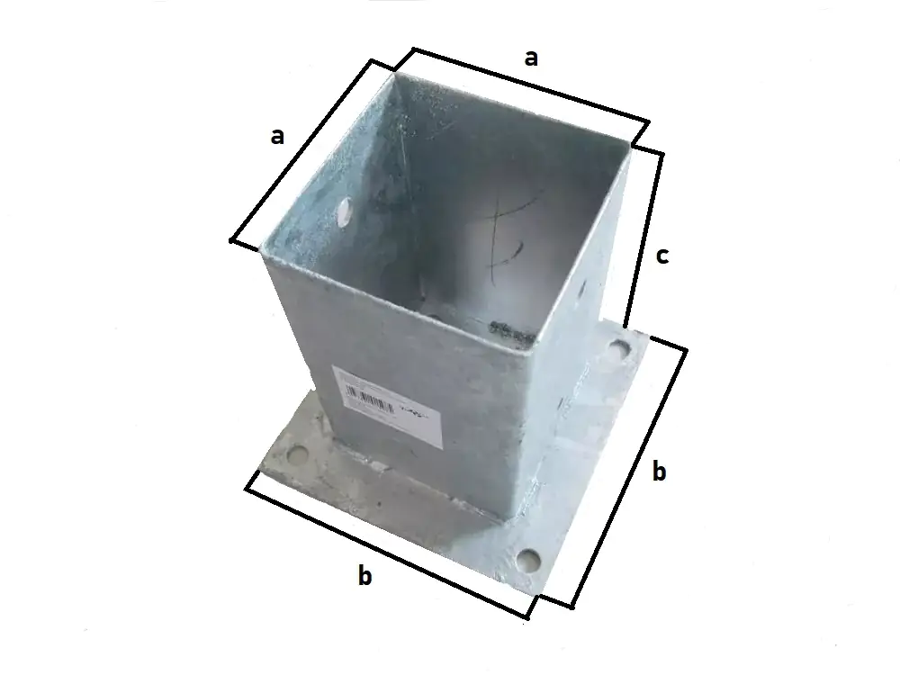 TrendLine Aufschraubhülse 15 x 7,1 x 7,1 cm