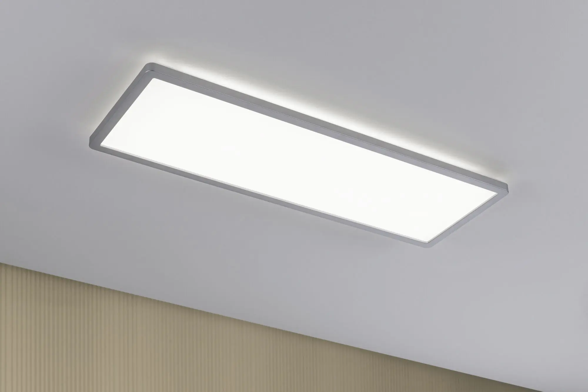 Paulmann LED Panel Atria Shine chrom-matt 58 x 20 cm neutralweiß dimmbar