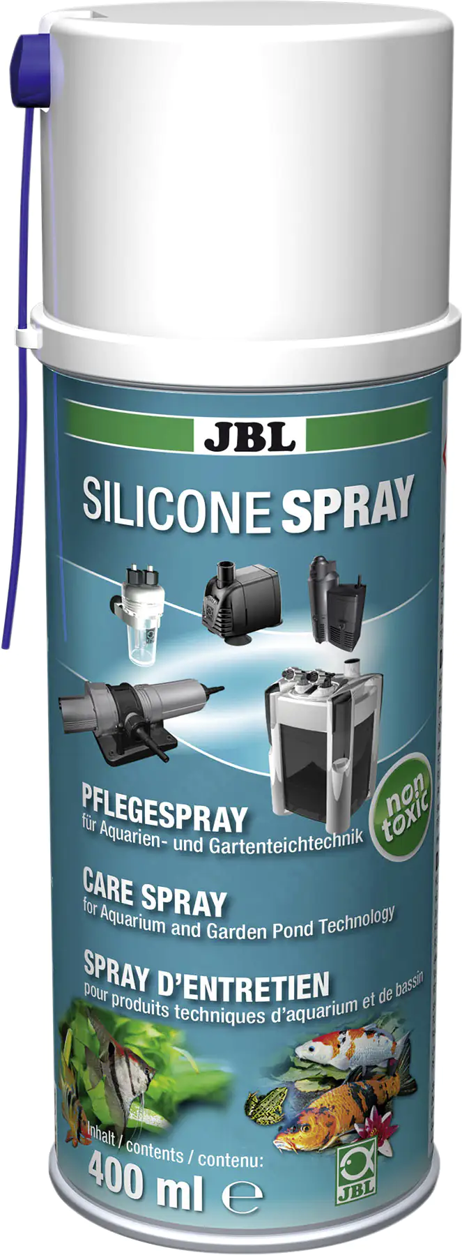 JBL Silicone Spray Pflegespray für Aquarien- und Gartenteichtechnik JBL Silicone Spray Pflegespray für Aquarien- und Gartenteichtechnik