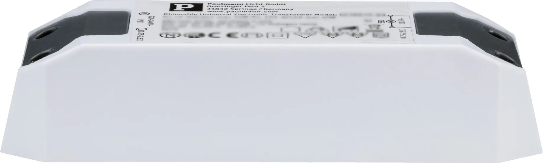 Paulmann Transformator elektronisch Halo+LED 0-65 W 230/12 V 65 VA weiß