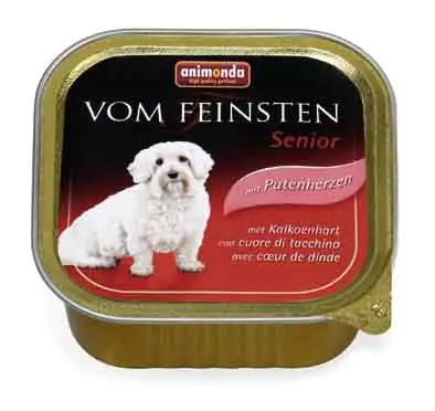 4017721826624 Animonda Vom Feinsten Senior mit Putenherzen 150 g Senior
