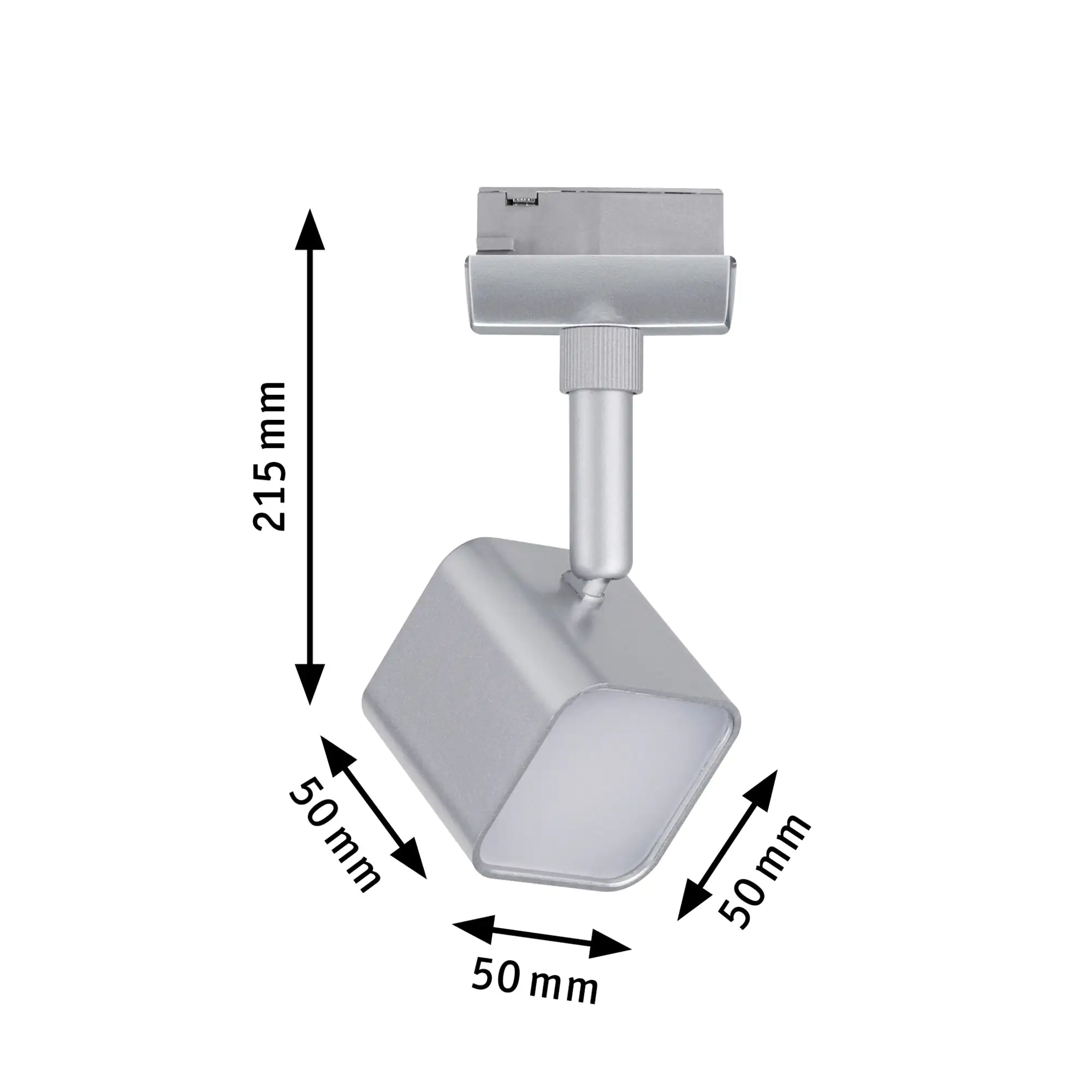 Paulmann URail LED Einzelspot Muri chrom matt warmweiß