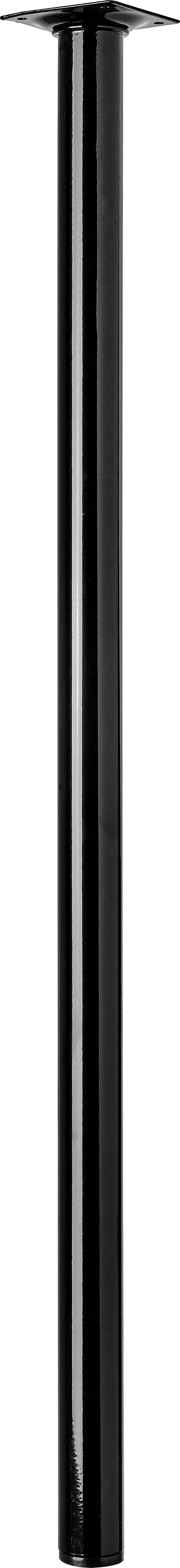 Hettich Tischbein 3,0 x 70 cm Stahl schwarz - 1 Stück Hettich Tischbein 3,0 x 70 cm Stahl schwarz - 1 Stück