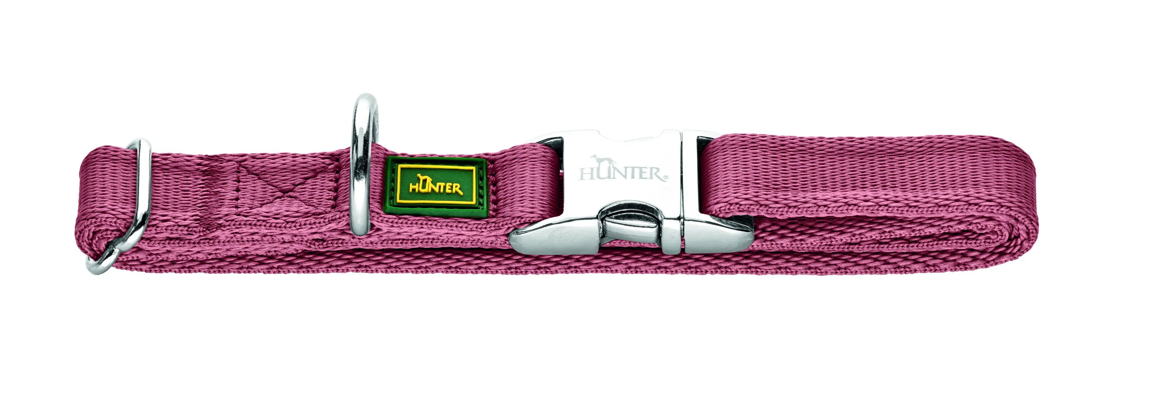 Hunter Hundehalsband Inari Alu-Strong L pastellrot