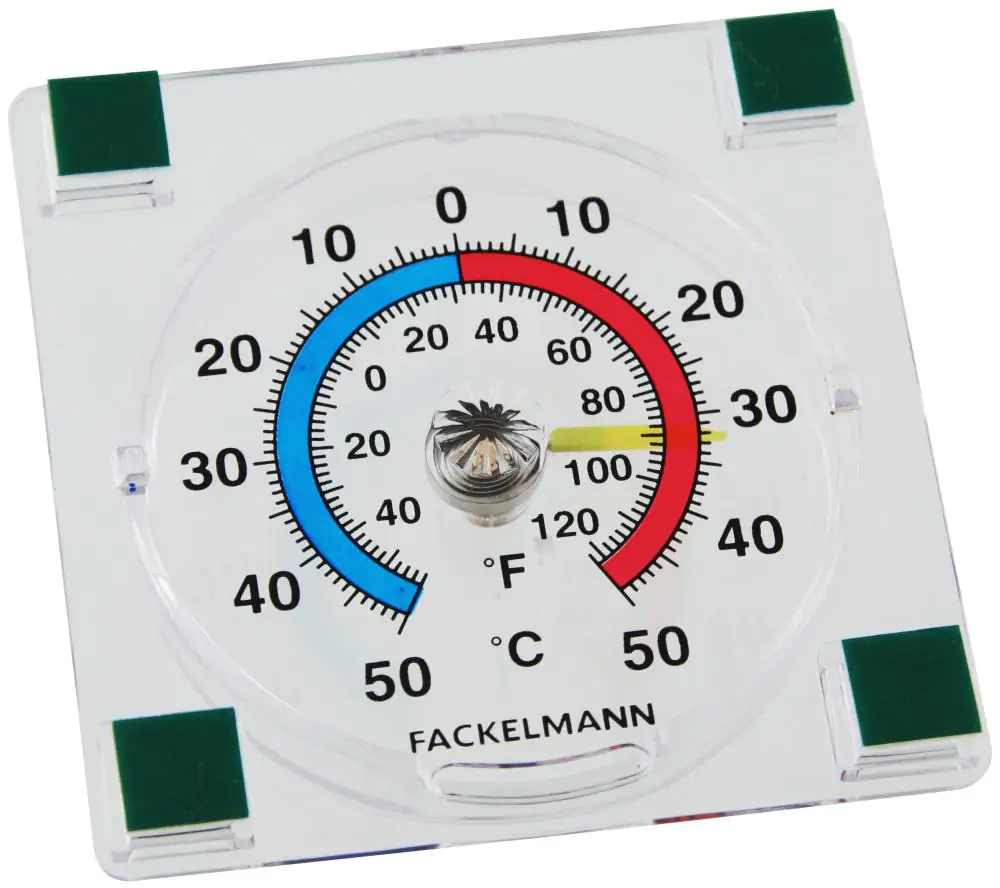 Fackelmann Fensterthermometer Tecno 7,7 cm
