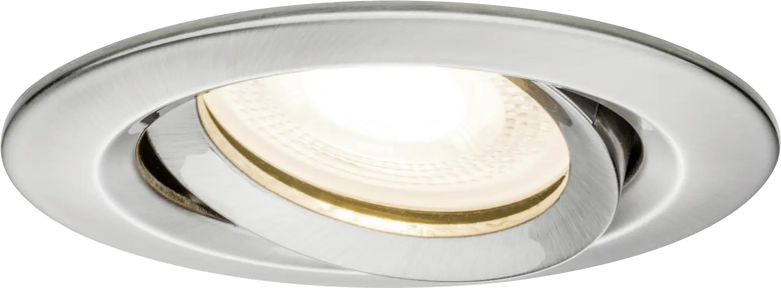 Paulmann LED Außen-Einbauleuchte Nova Plus eisen Ø 9,3 cm schwenkbar GU10