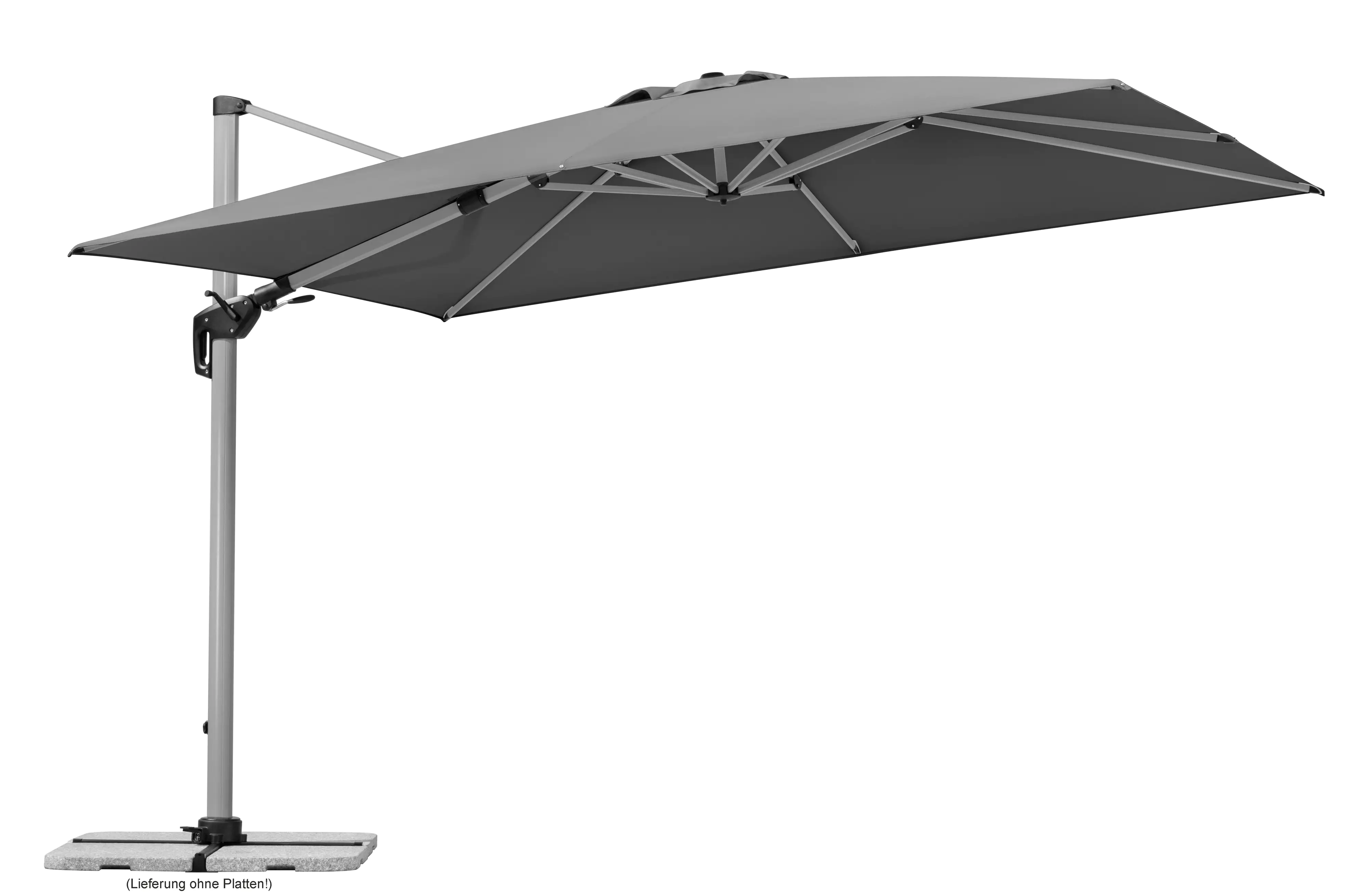 Schneider Ampelschirm Bermuda anthrazit 260 x 350 cm Schneider Ampelschirm Bermuda anthrazit 260 x 350 cm