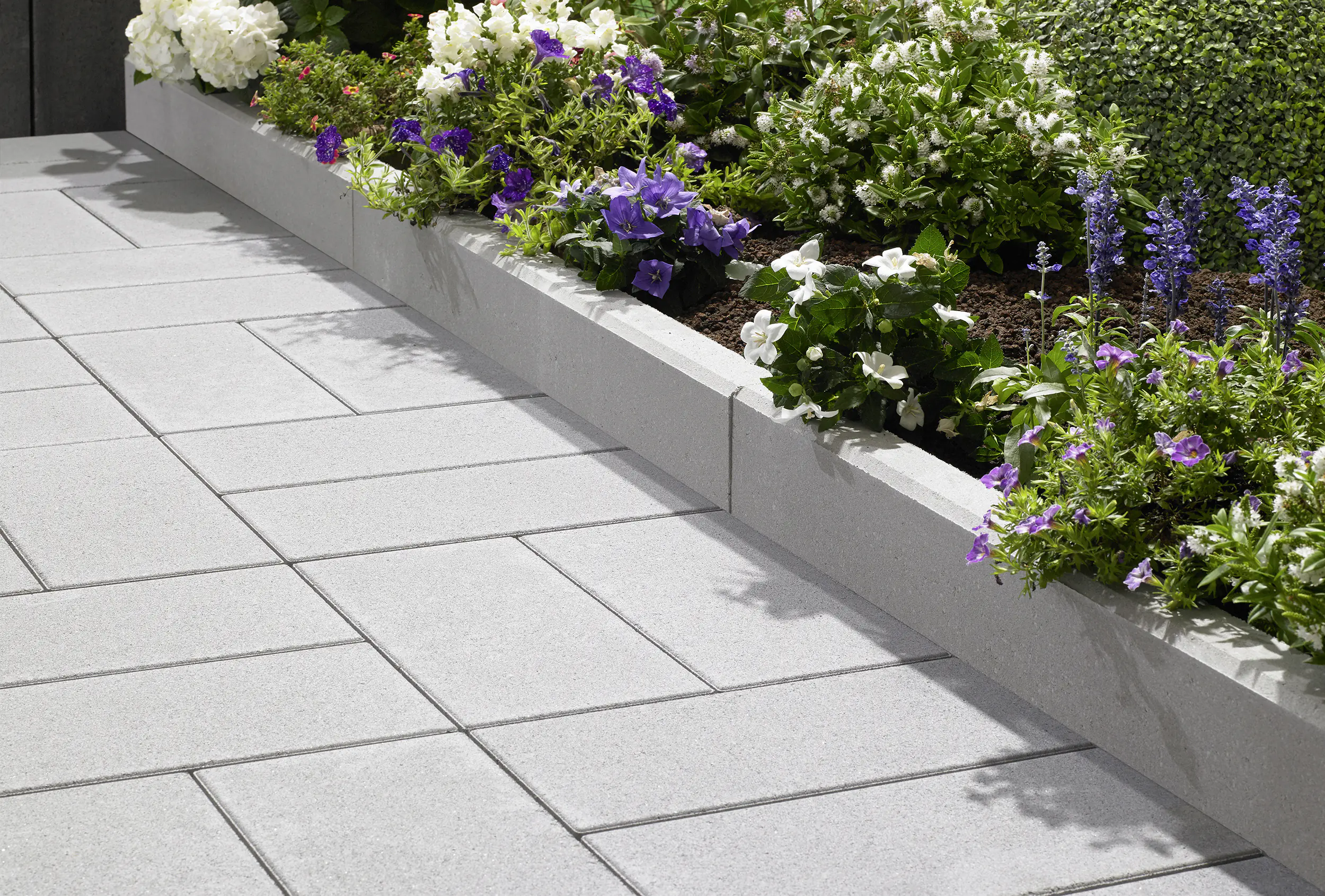 Kann Randstein Vero 100 x 25 x 6 cm silbergrau Kann Randstein Vero 100 x 25 x 6 cm silbergrau