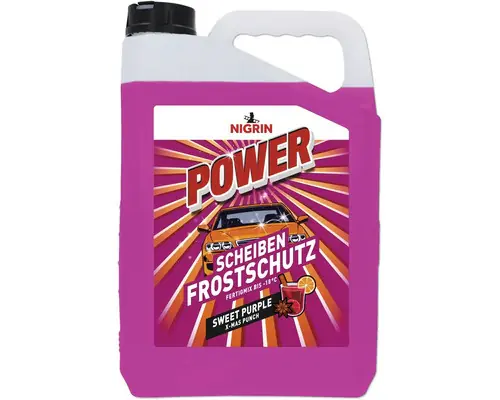 Nigrin Scheibenfrostschutz Power Sweet Purple bis -18°C gebrauchsfertig 5 L