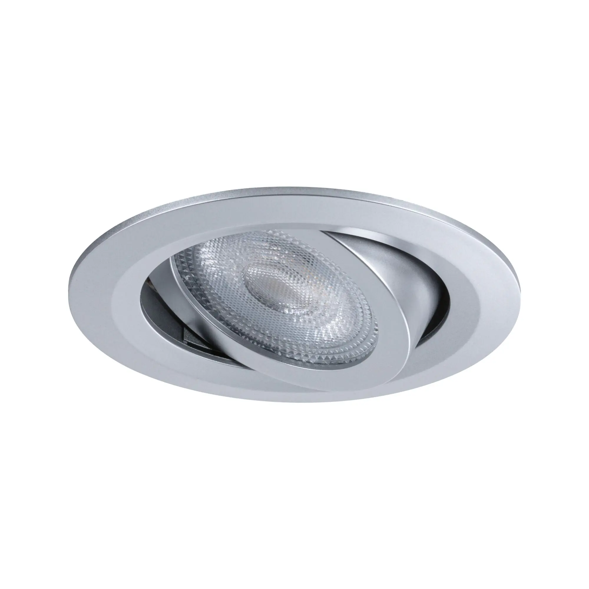 Paulmann LED-Einbauleuchte Fixed 3er Set 574 lm Ø 8,2 cm warmweiß Chrom matt