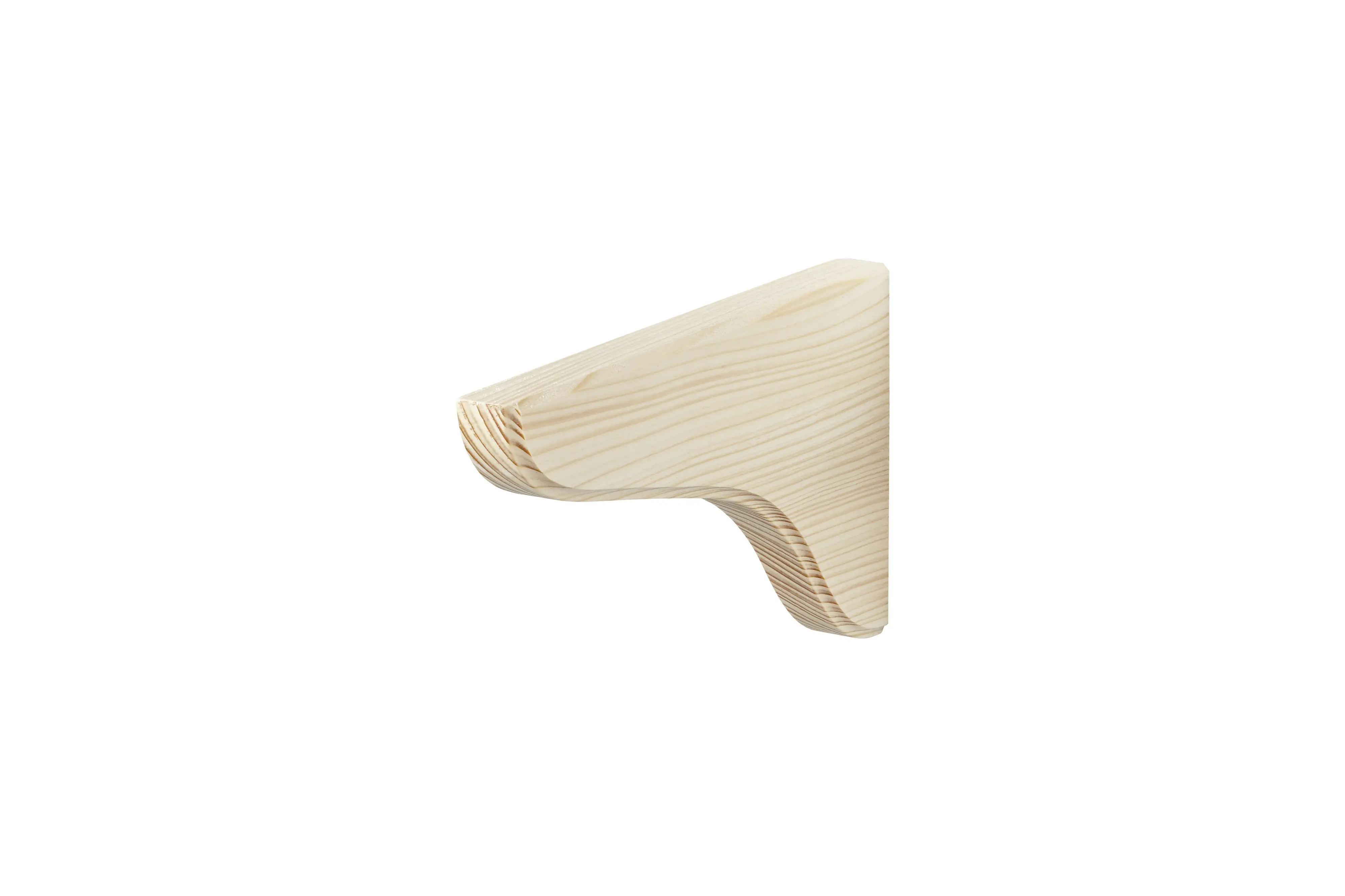 Dolle Konsole Holz Basic, Fichte roh, für 25er Regalboden