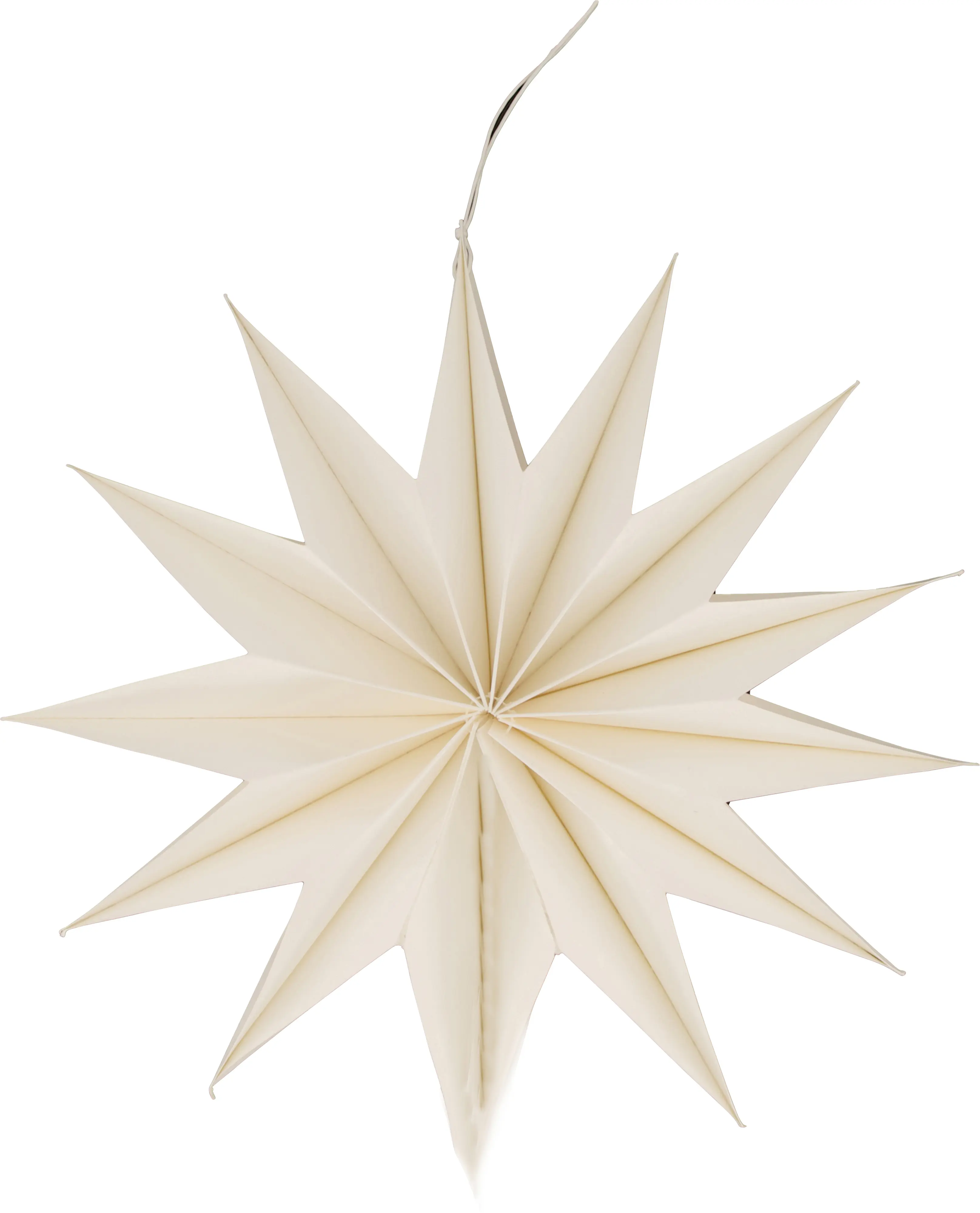 Dijk Aufhänger Stern weiß Ø 30,5 x 8 cm