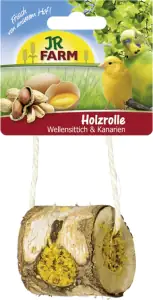 JR Birds Holzrolle Wellensittich & Kanarien 150 g