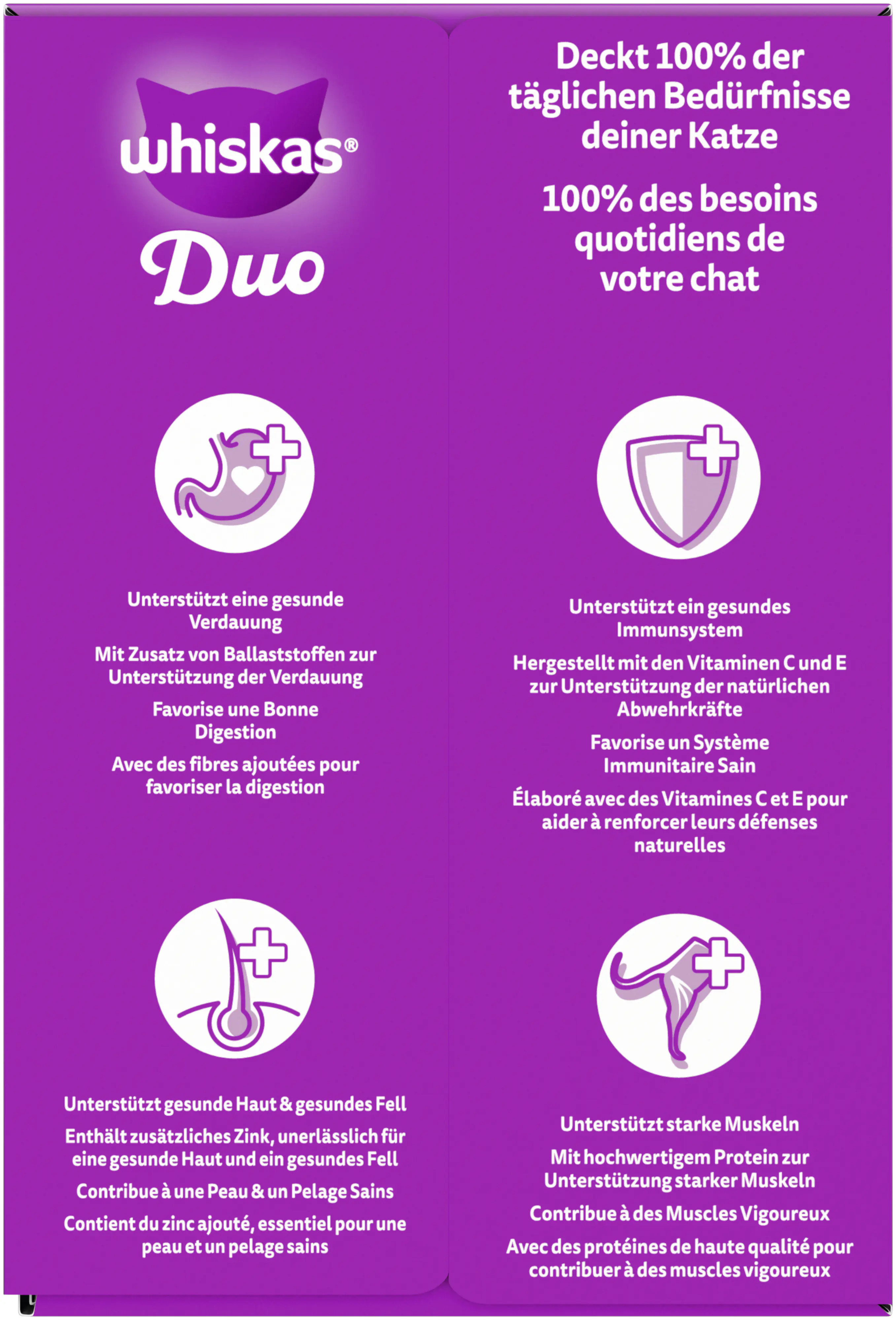 Whiskas Multipack Duo Classic Combos in Gelee Katzenfutter 12 x 85 g